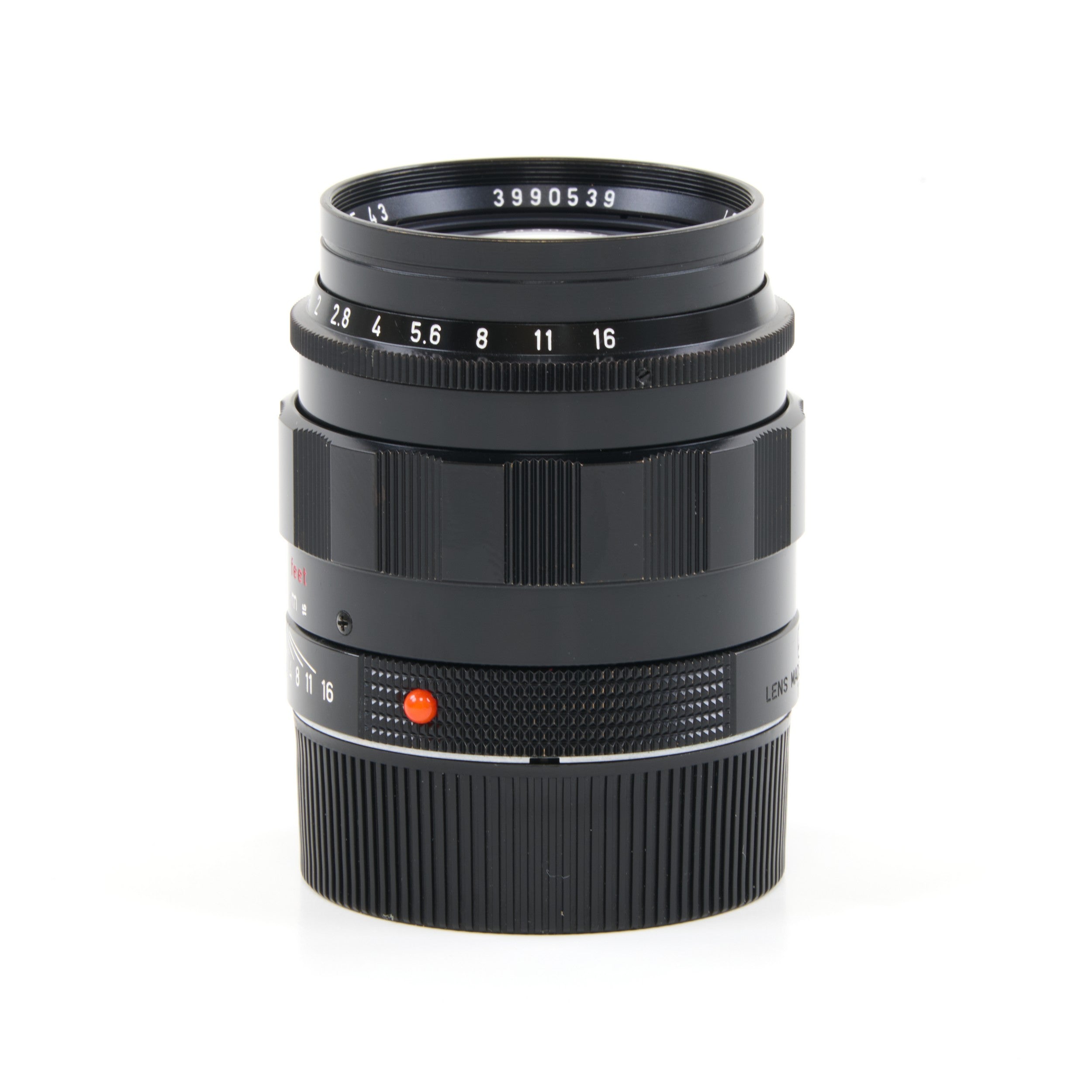 Leica 50mm f1.4 Summilux-M ASPH Black Paint LHSA + Doos