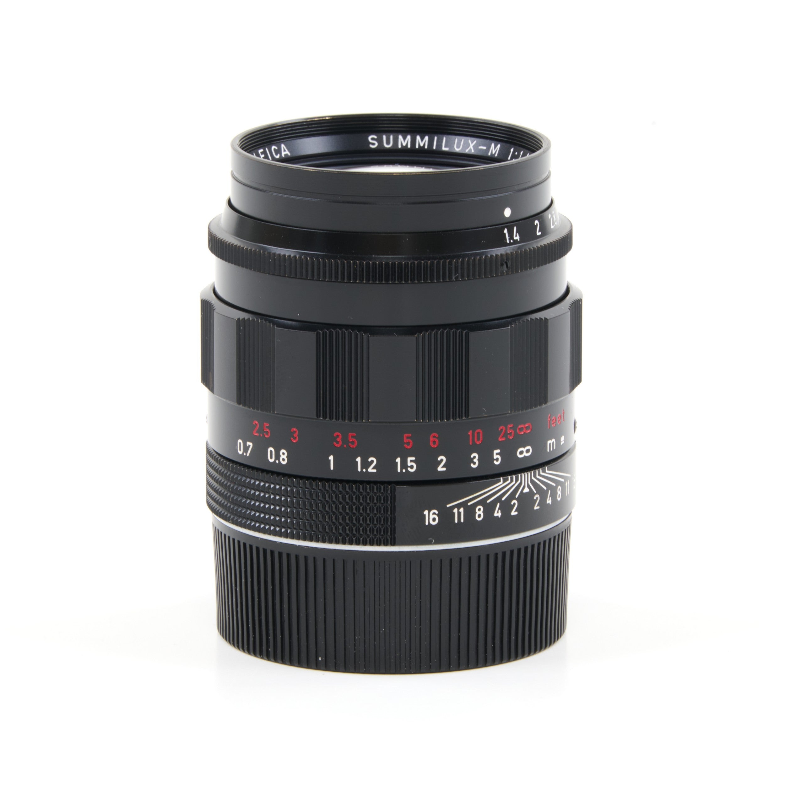 Leica 50mm f1.4 Summilux-M ASPH Black Paint LHSA + Doos