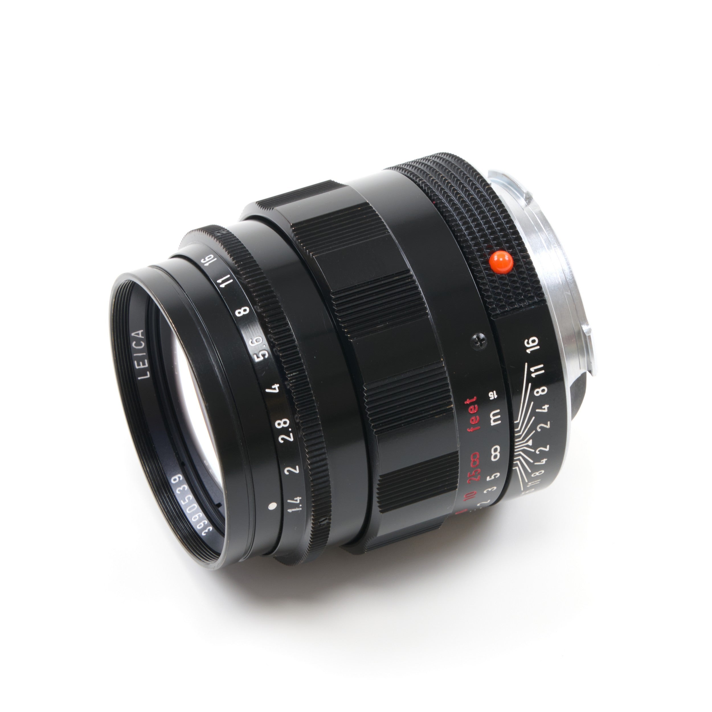 Leica 50mm f1.4 Summilux-M ASPH Black Paint LHSA + Doos