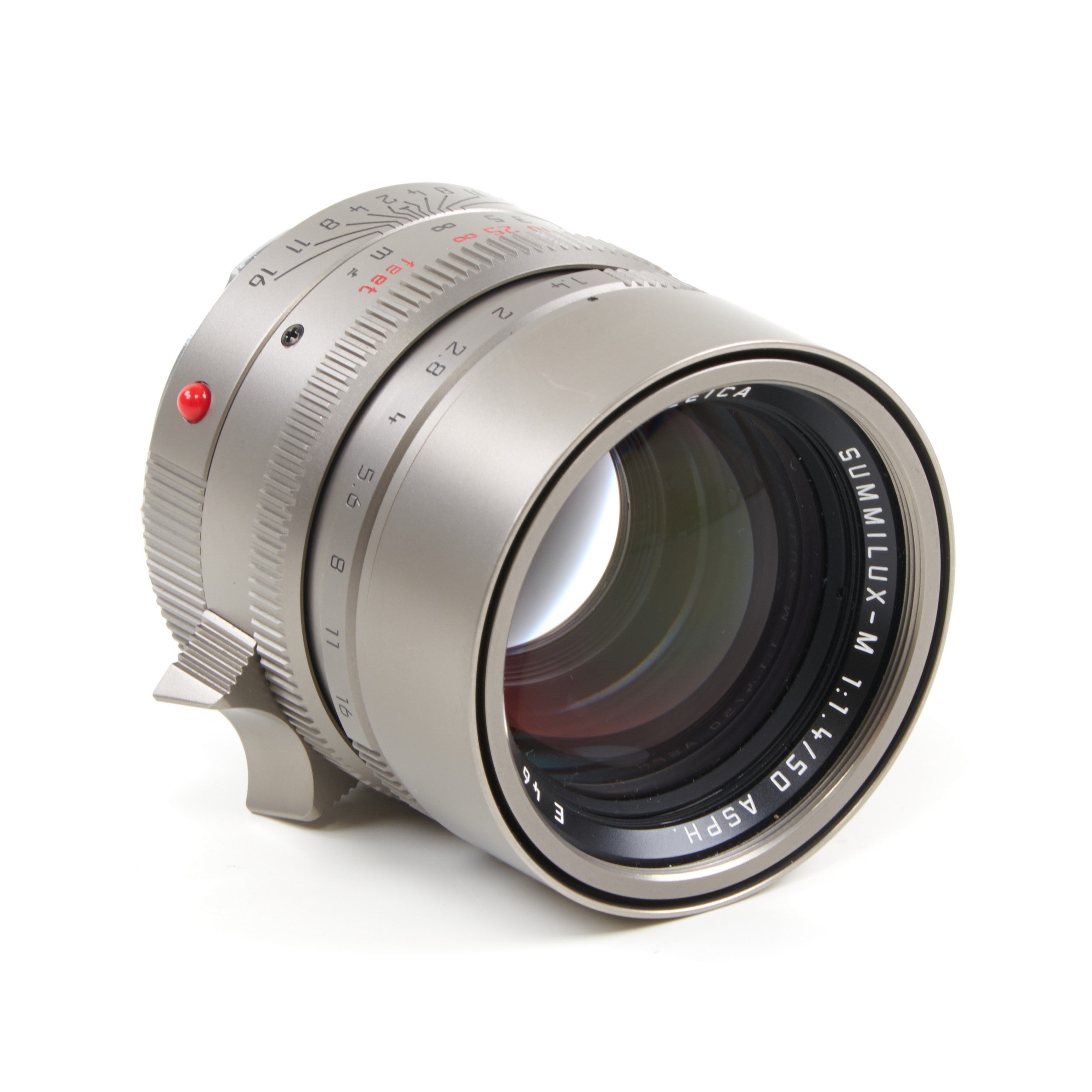 Leica 50mm f1.4 Summilux-M ASPH Titanium Uit M7 Titanium Set