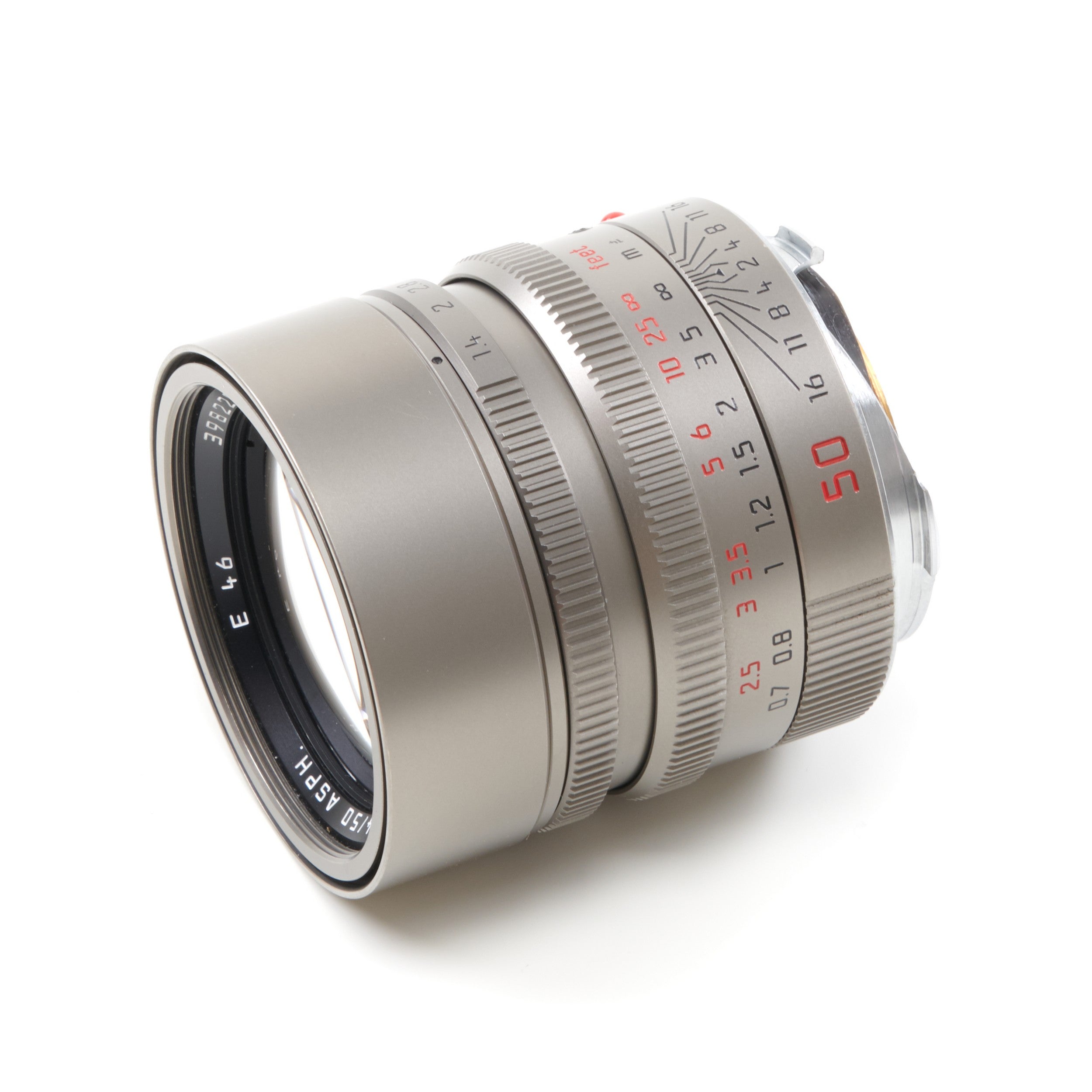 Leica 50mm f1.4 Summilux-M ASPH Titanium Uit M7 Titanium Set