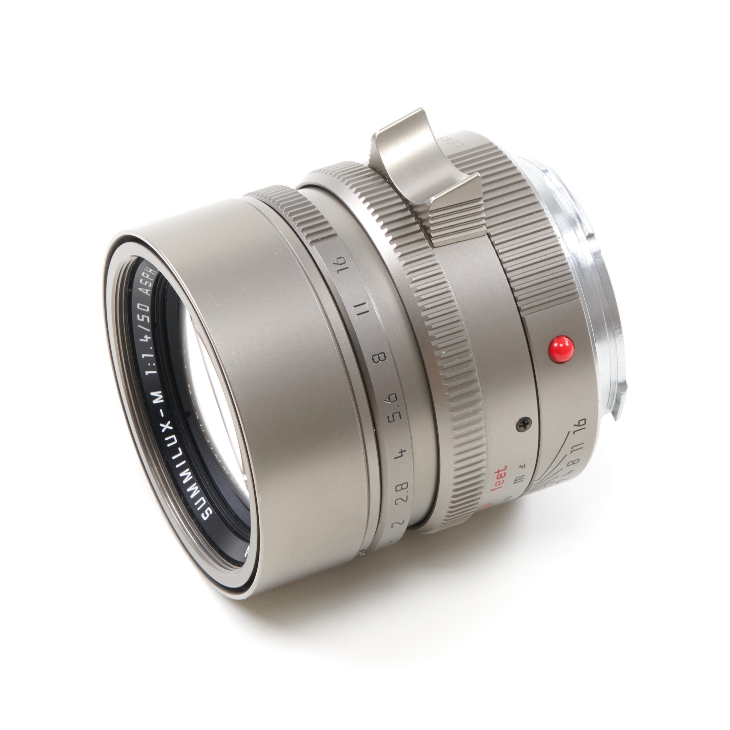 Leica 50mm f1.4 Summilux-M ASPH Titanium Uit M7 Titanium Set