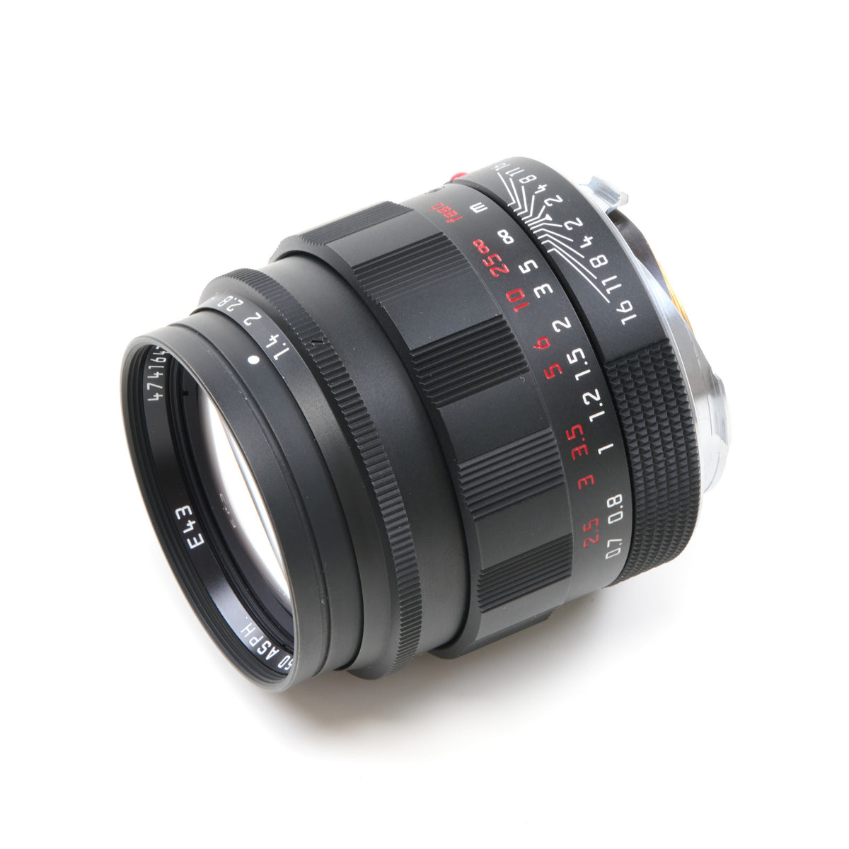 Leica 50mm f1.4 Summilux-M ASPH Limited Edition Black Chrome + Doos
