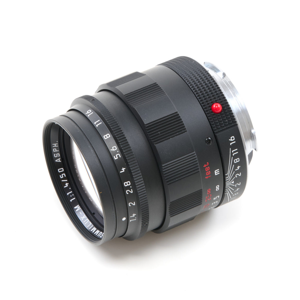 Leica 50mm f1.4 Summilux-M ASPH Limited Edition Black Chrome + Doos