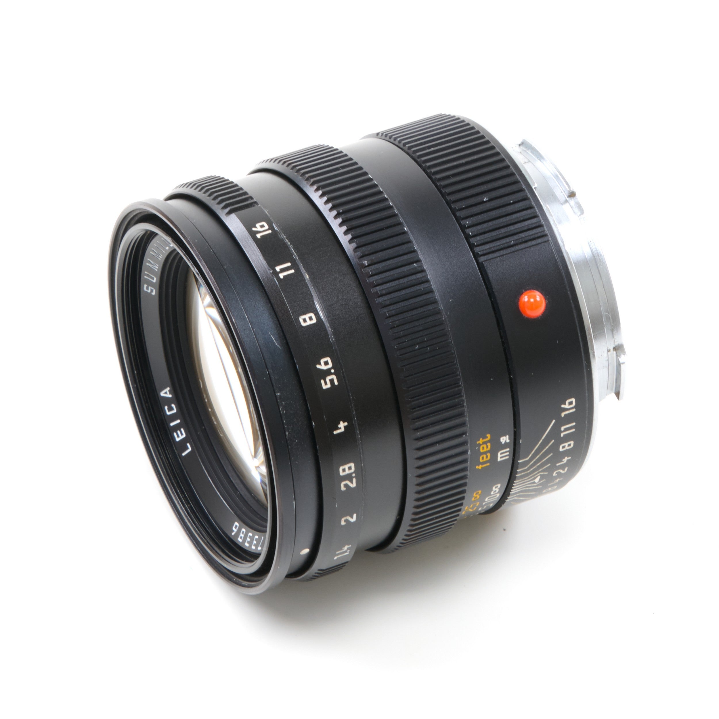 Leica 50mm f1.4 Summilux-M Pre-ASPH Zwart