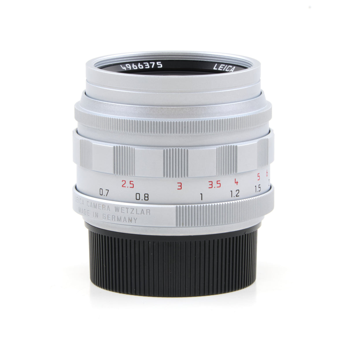 Leica 50mm f1.4 Summilux-M Re-Issue Chroom + Doos