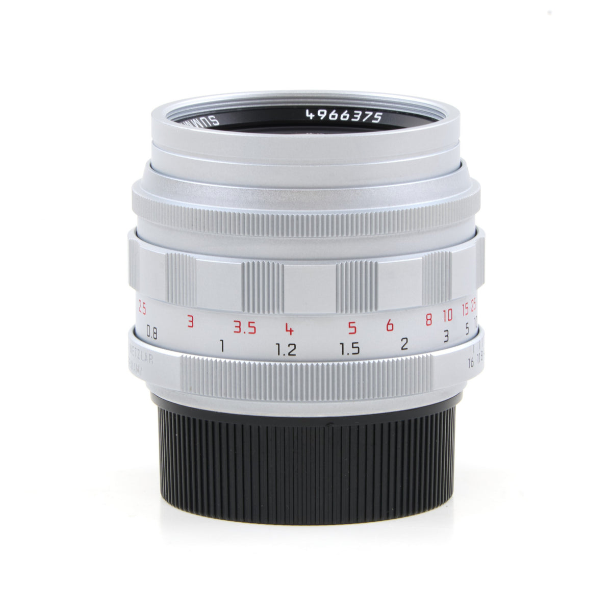 Leica 50mm f1.4 Summilux-M Re-Issue Chroom + Doos