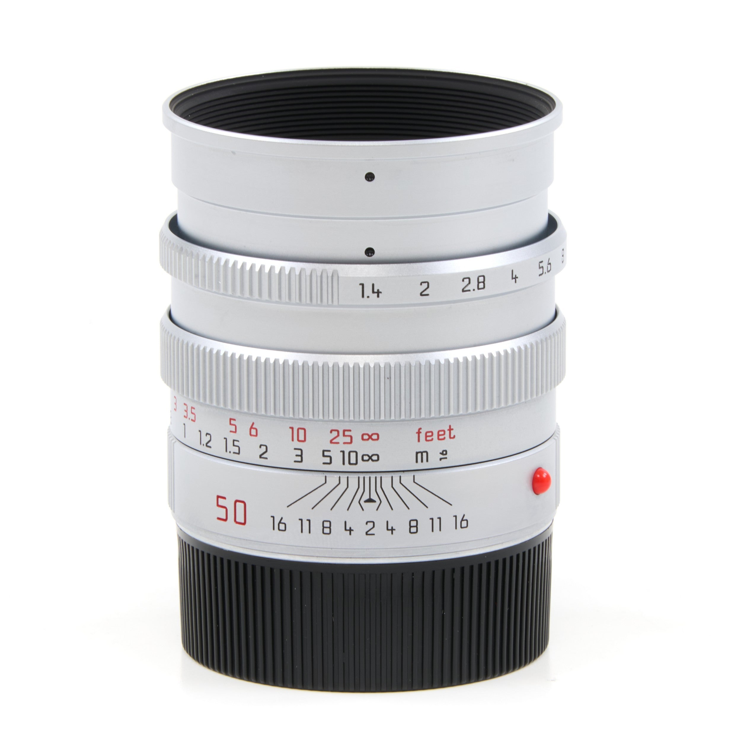 Leica 50mm f1.4 Summilux-M Pre-ASPH Chroom + Doos
