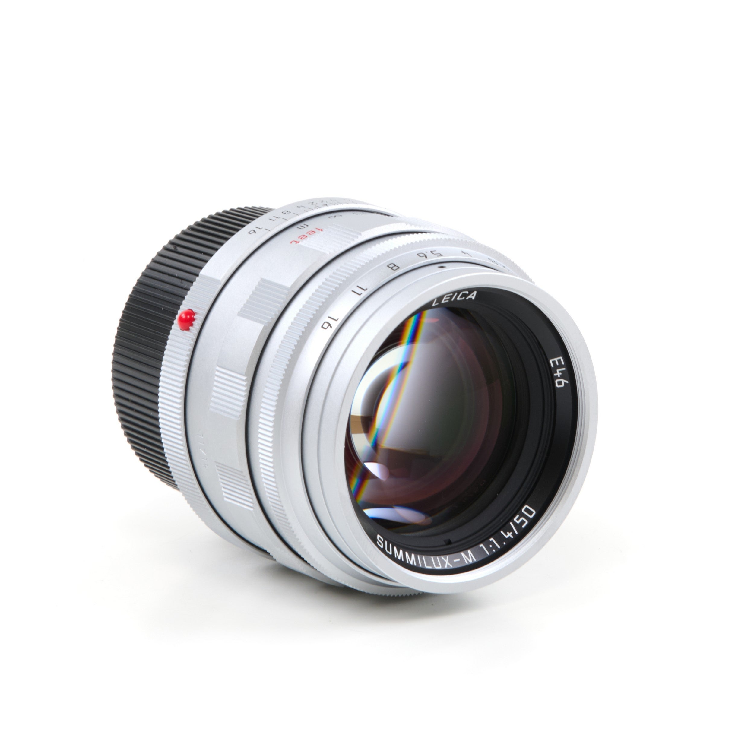 Leica 50mm f1.4 Summilux-M Re-Issue Chroom + Doos