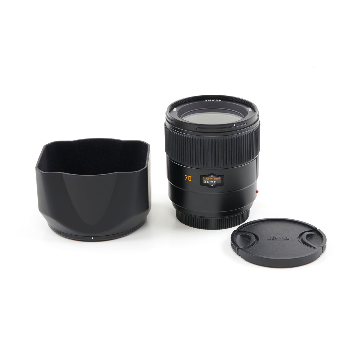 Leica 70mm f2.5 Summarit-S + Doos