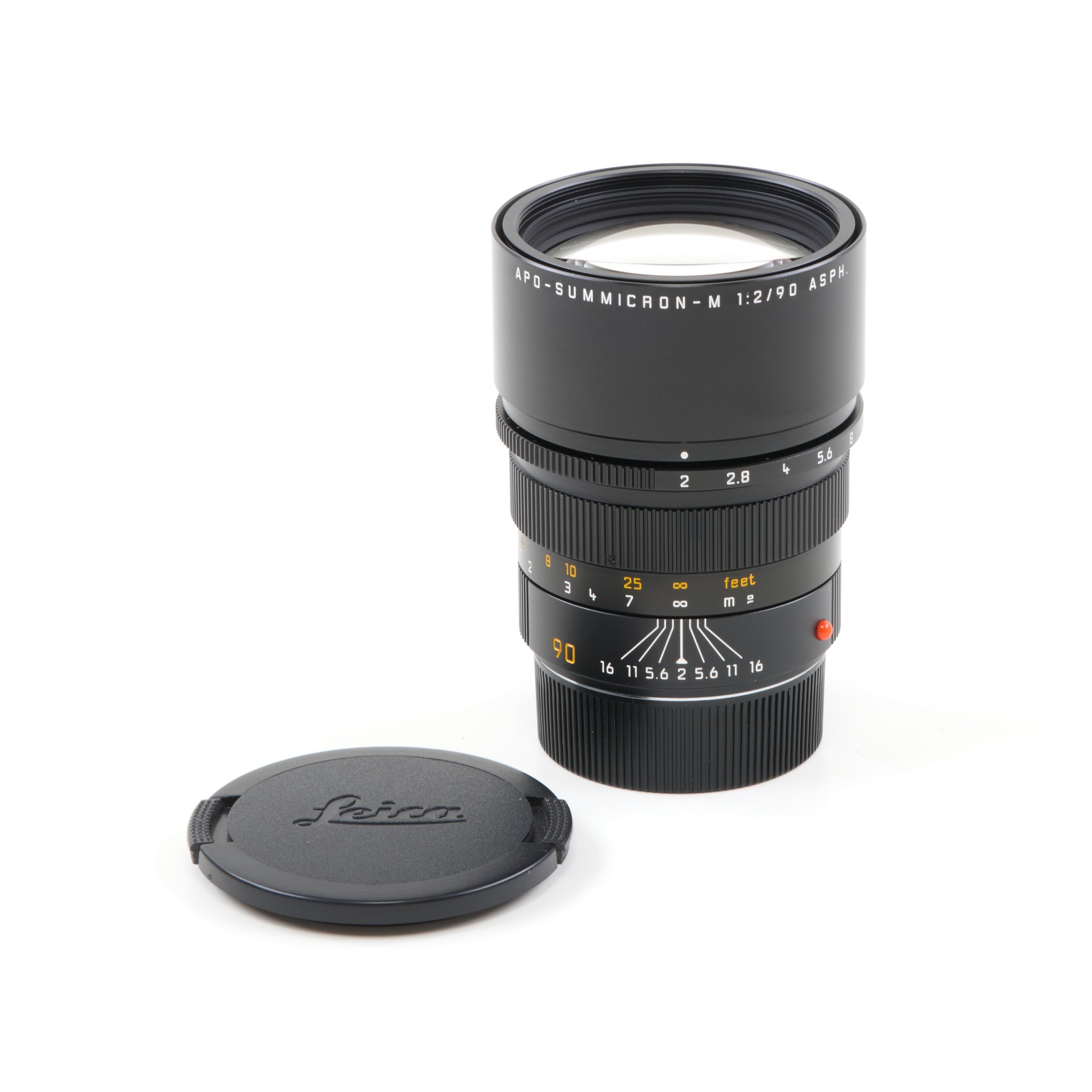 Leica 90mm f2 APO-Summicron-M ASPH Zwart