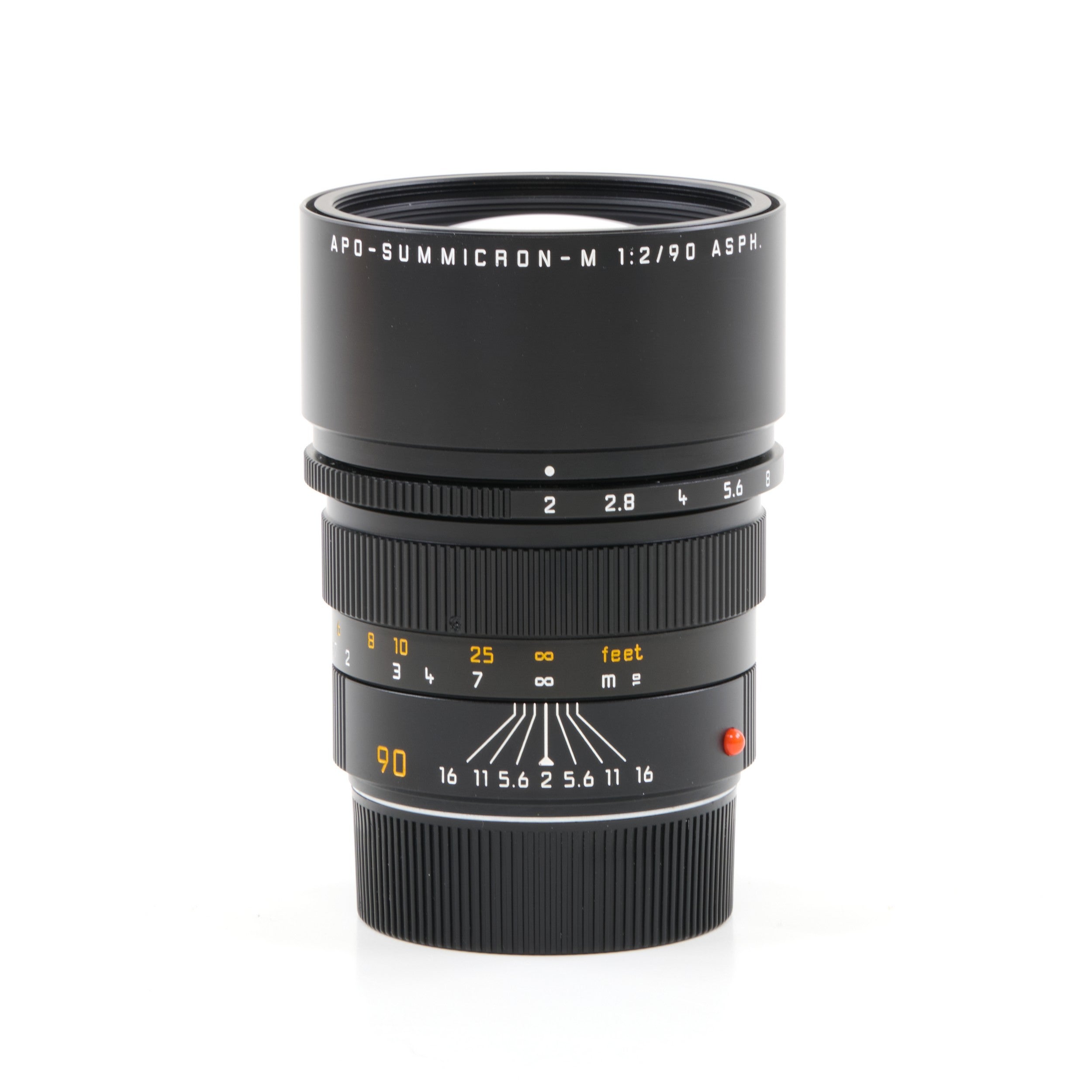 Leica 90mm f2 APO-Summicron-M ASPH Zwart