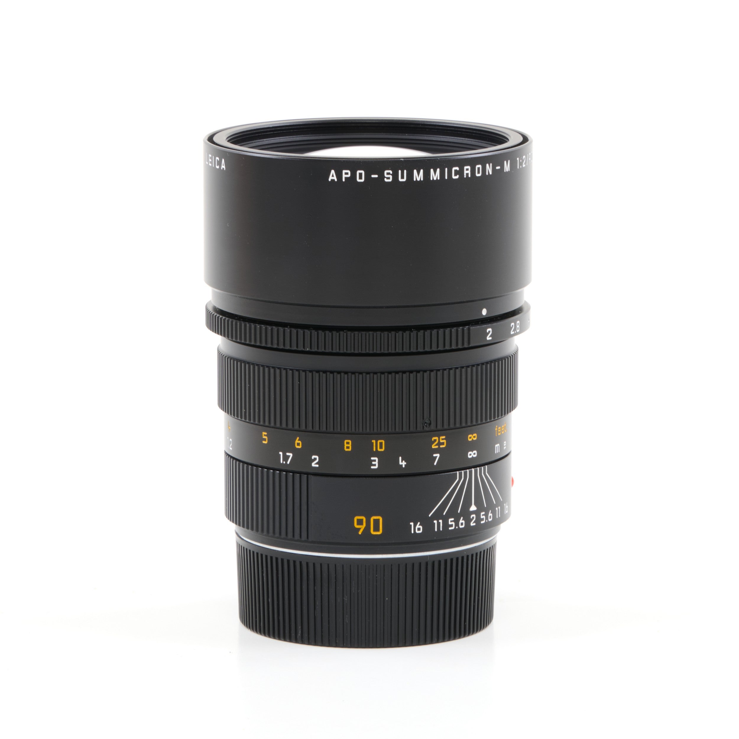 Leica 90mm f2 APO-Summicron-M ASPH Zwart