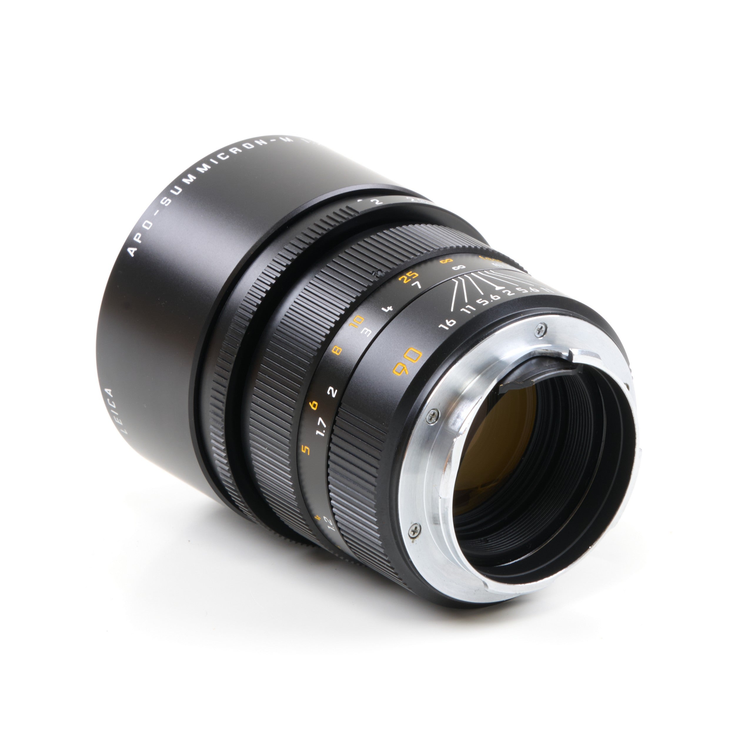 Leica 90mm f2 APO-Summicron-M ASPH Zwart