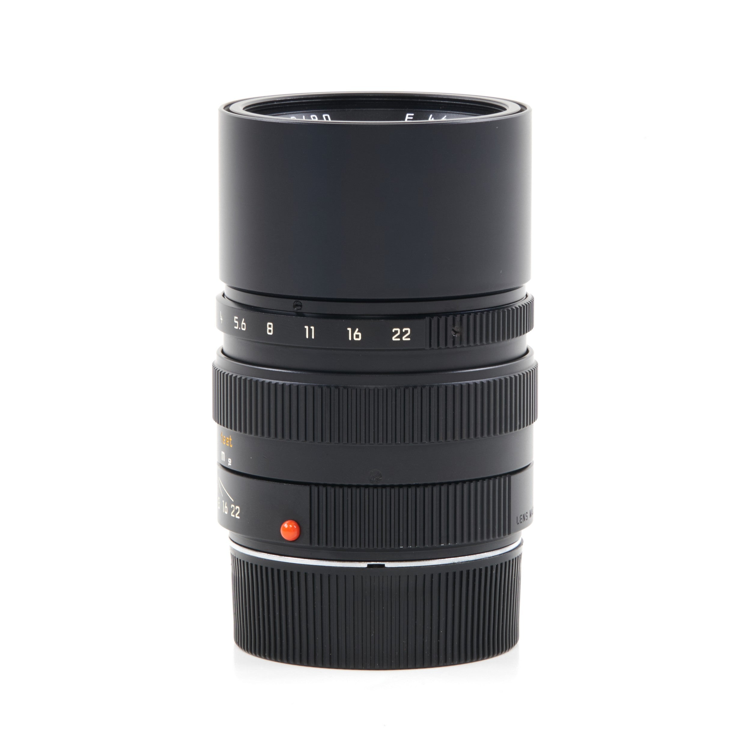 Leica 90mm f2.8 Elmarit-M Zwart + Doos