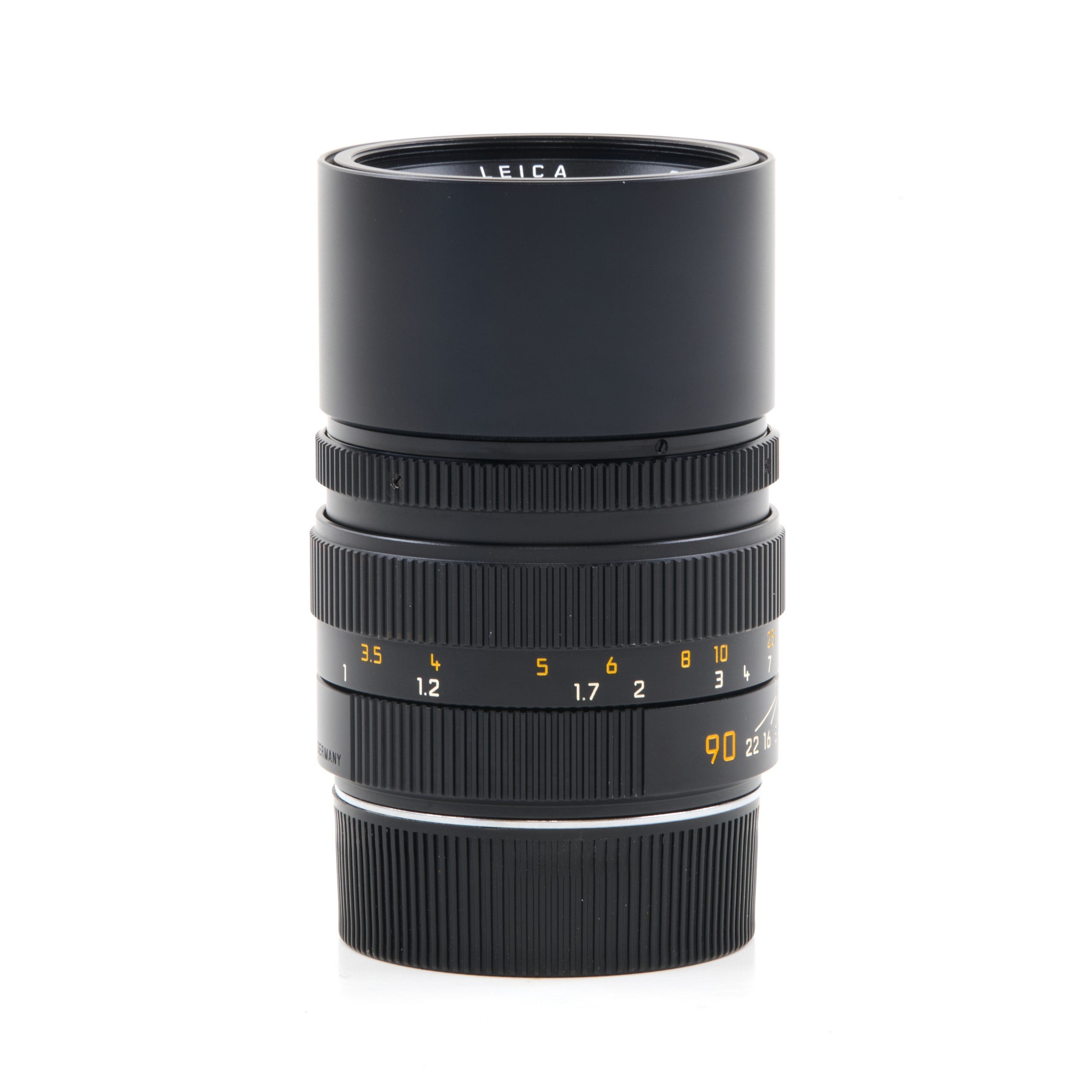 Leica 90mm f2.8 Elmarit-M Zwart + Doos