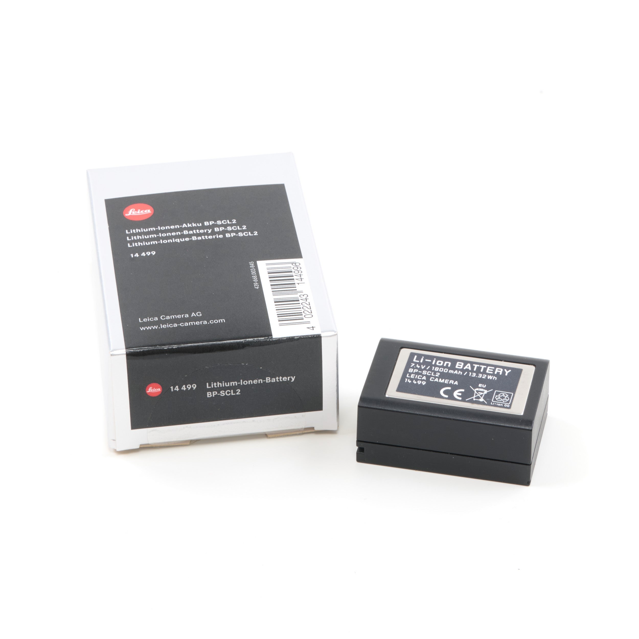 Leica BP-SCL2 Batterij Voor Leica M (Typ 240 / 246 / 262) + Doos