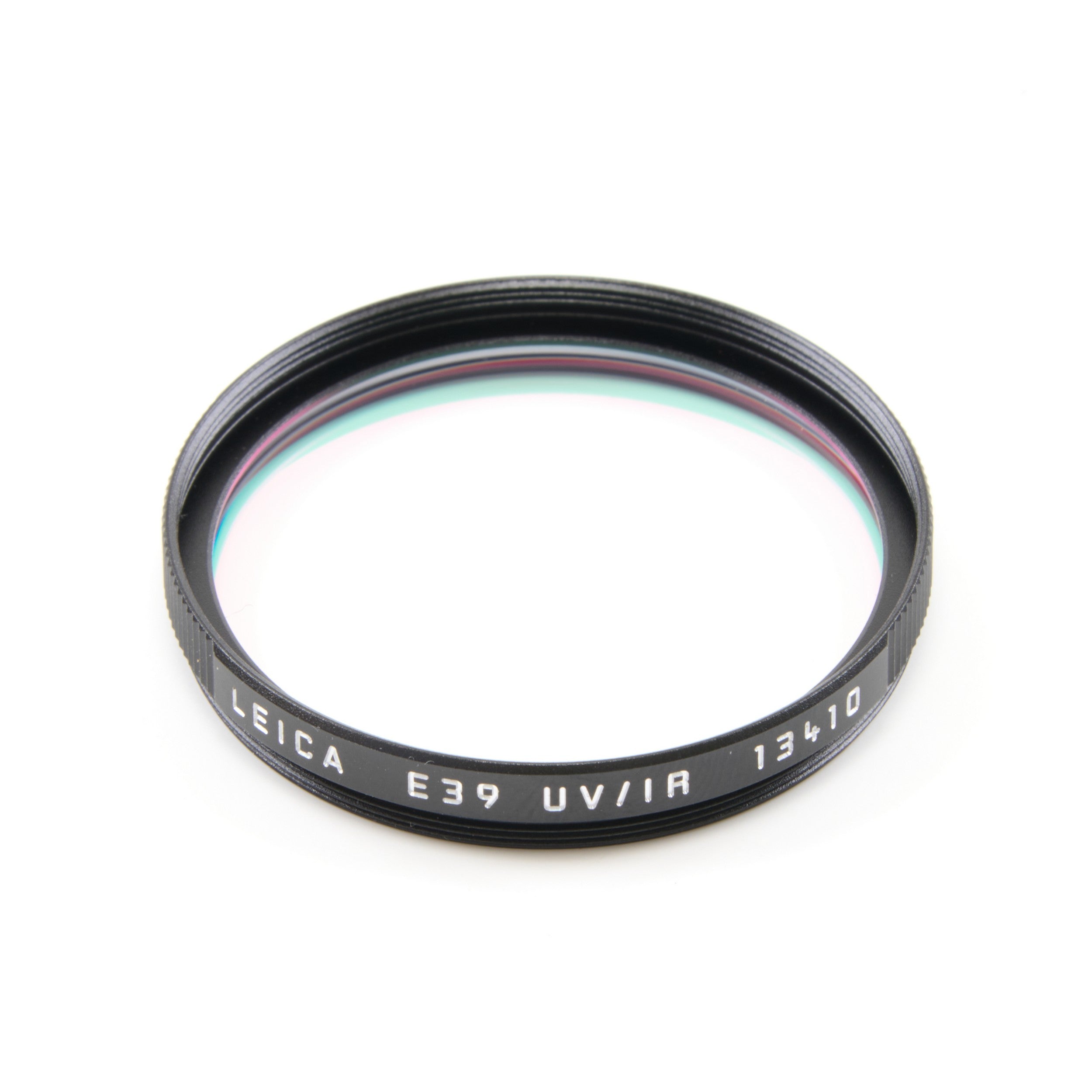 Leica E39 UV/IR Filter Zwart