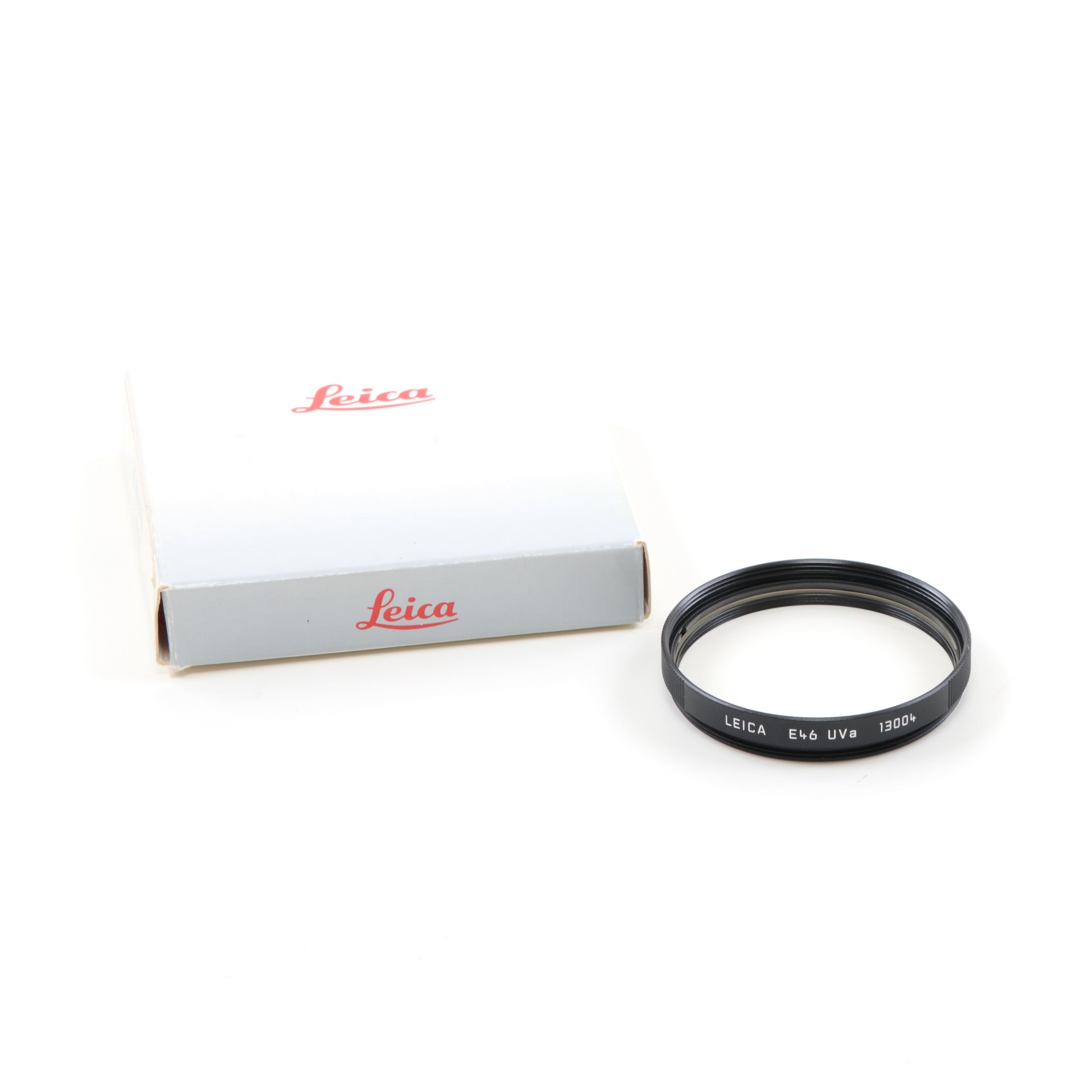 Leica E46 UVA Filter Zwart + Doos