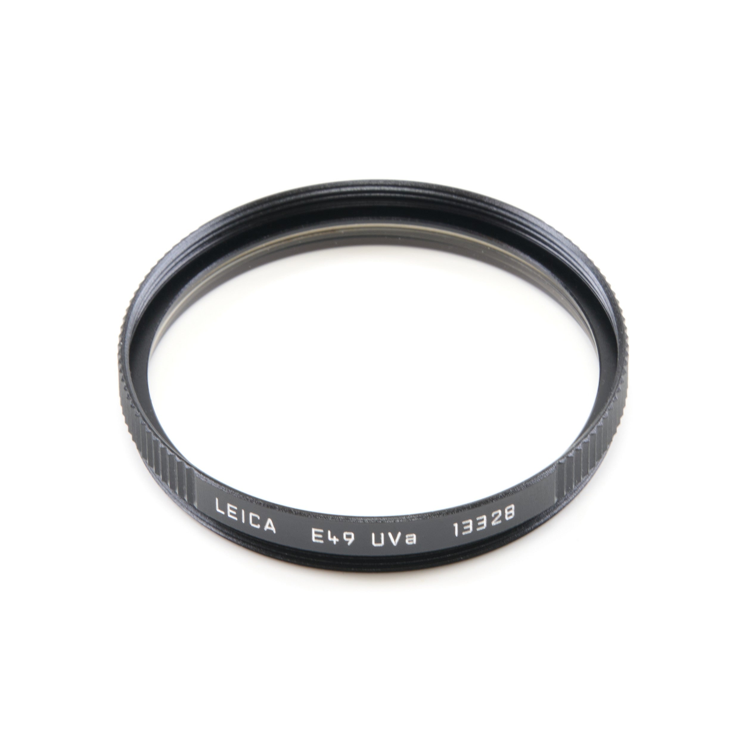 Leica E49 UVA Filter Zwart