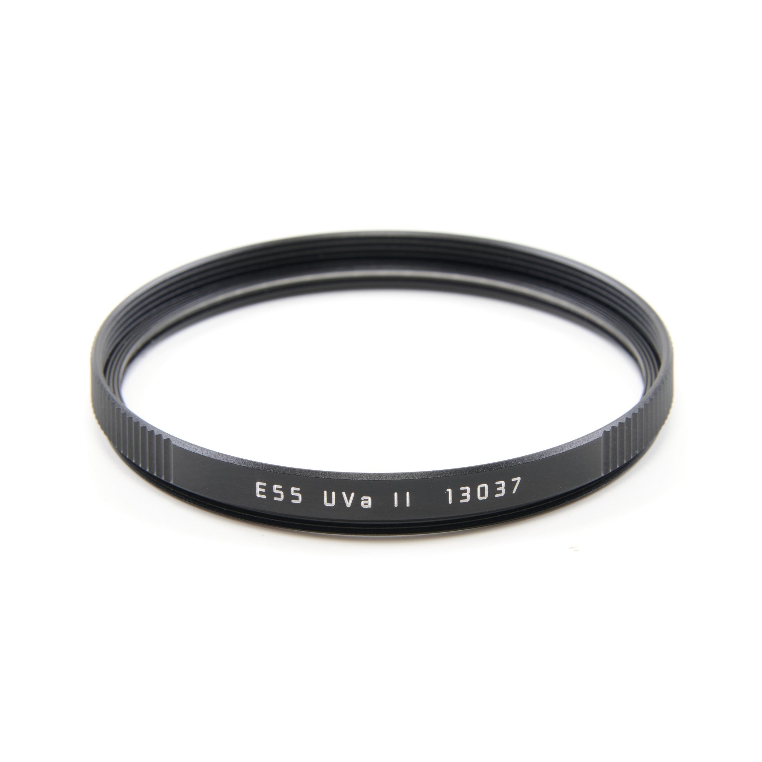 Leica E55 UVA II Filter Zwart