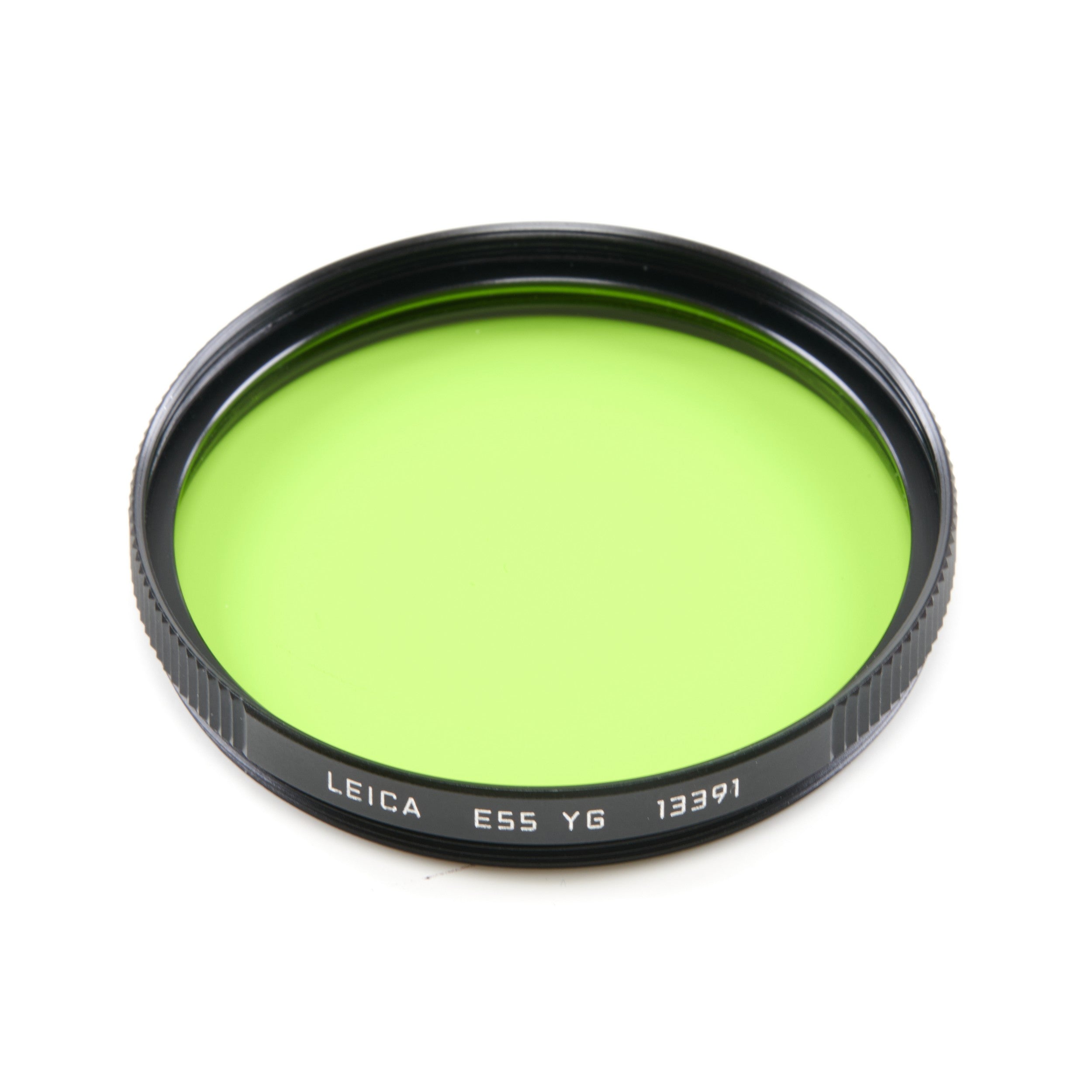 Leica E55 YG Geel - Groen Filter Zwart