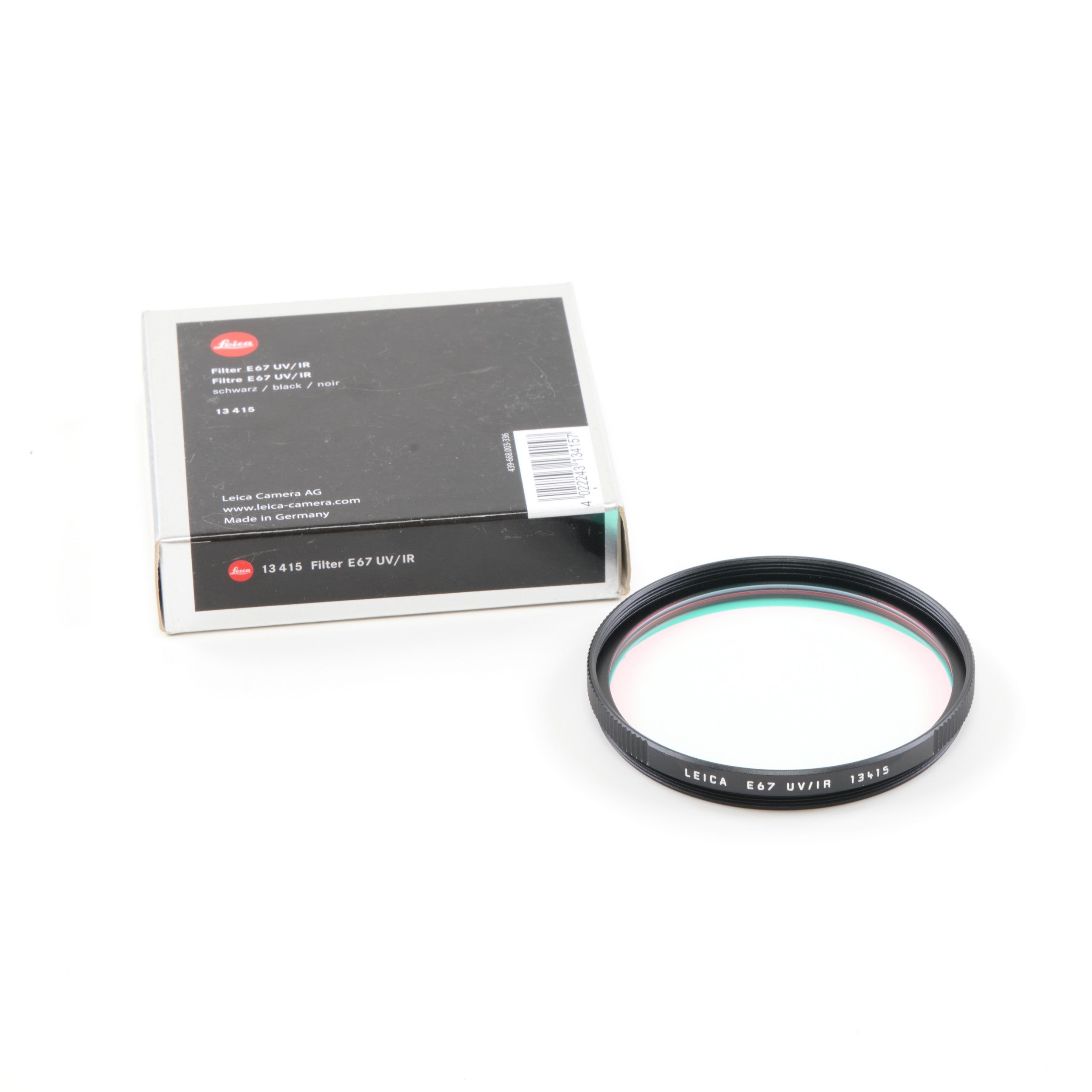 Leica E67 UV/IR Filter + Doos