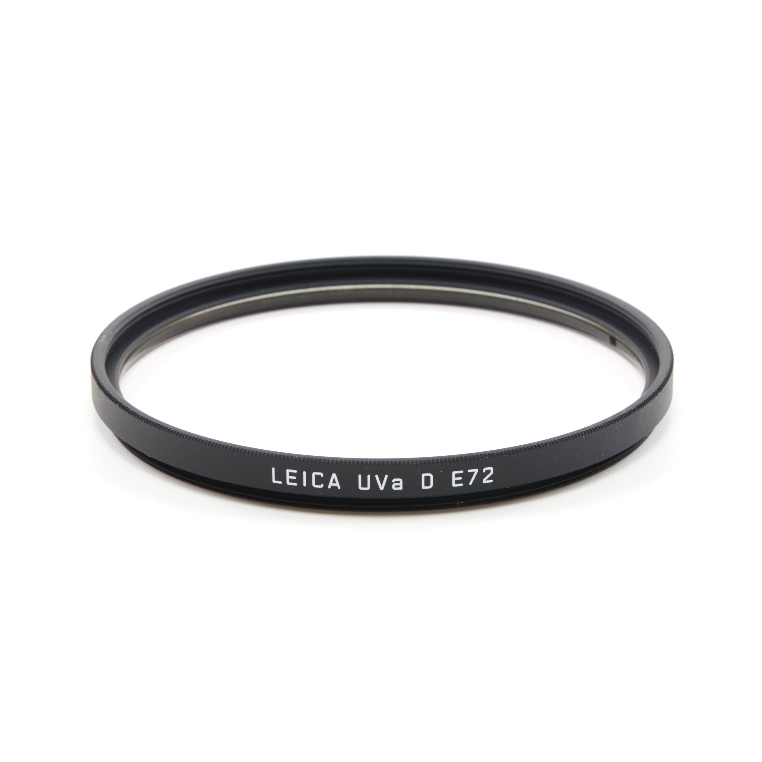 Leica E72 UVA D Filter Zwart + Doos