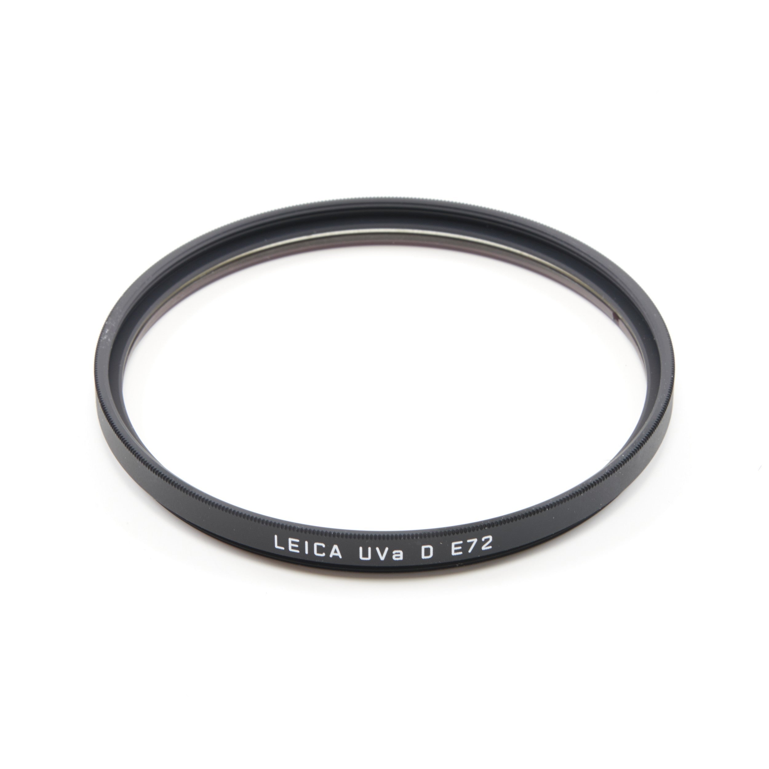 Leica E72 UVA D Filter Zwart + Doos