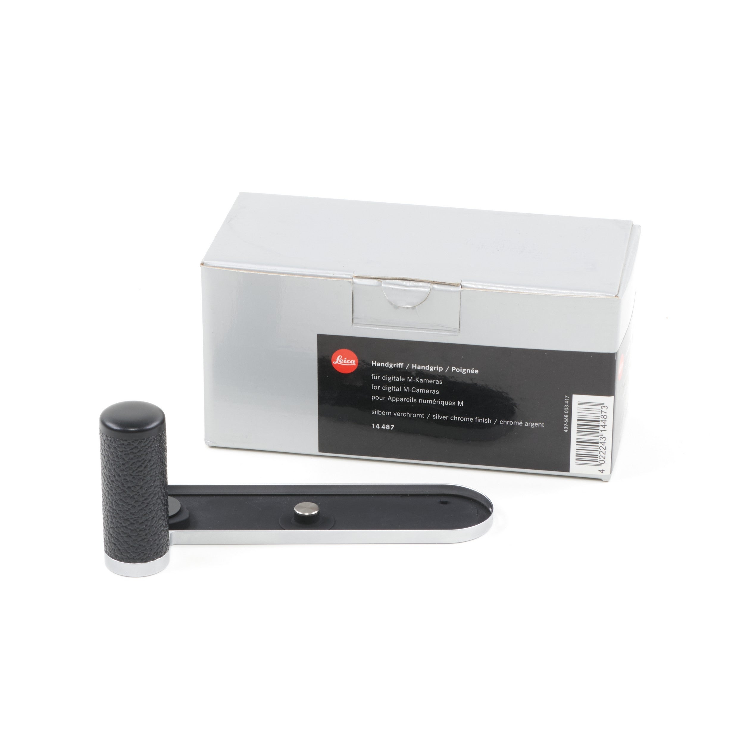 Leica Handgreep Chroom Voor M8 / M9 / M-E / M Monochrom + Doos