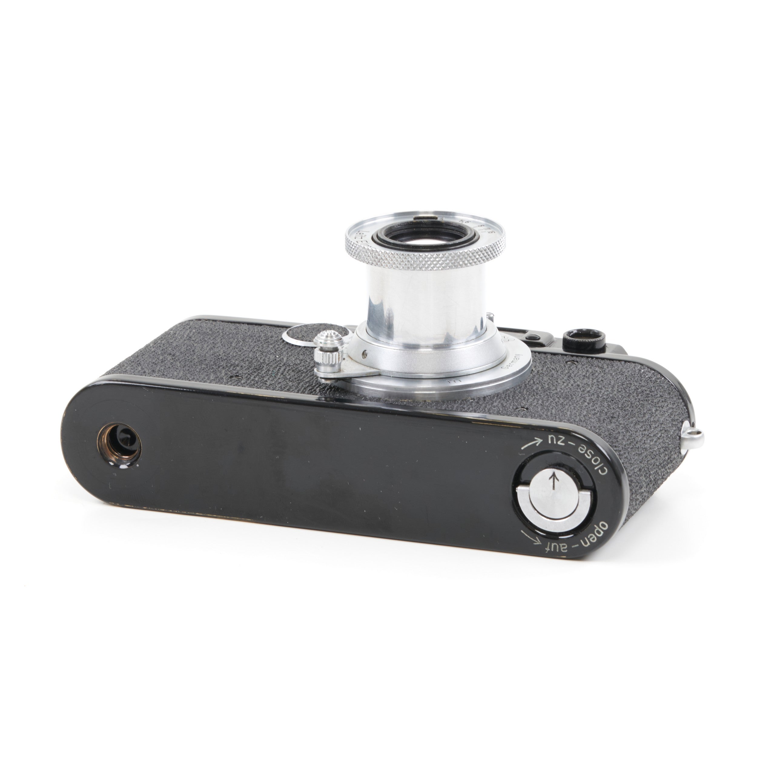Leica I Conversion II 4 Digit Sharkskin + Leitz 50mm f3.5 Elmar