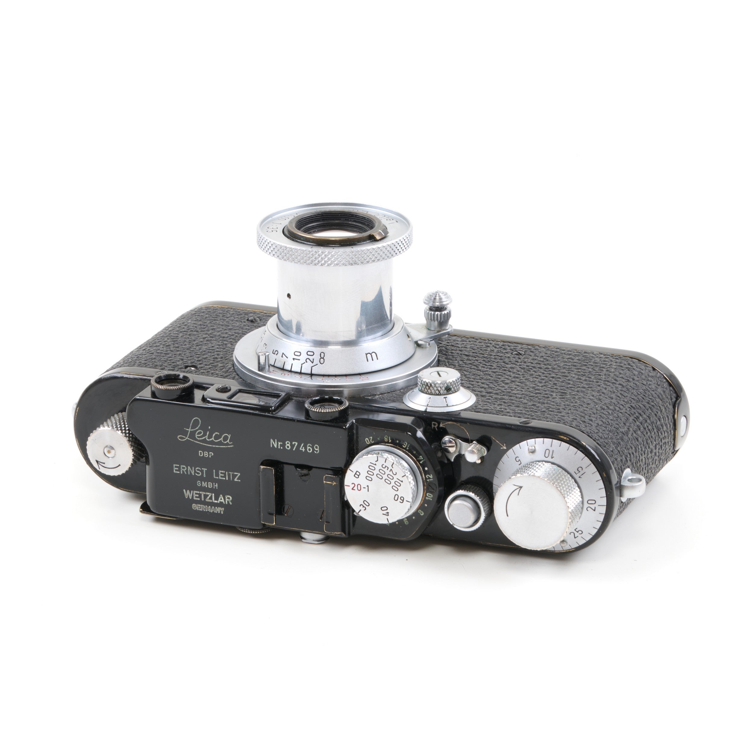 Leica II Conversie IIIA Syn + 50mm f3.5 Elmar