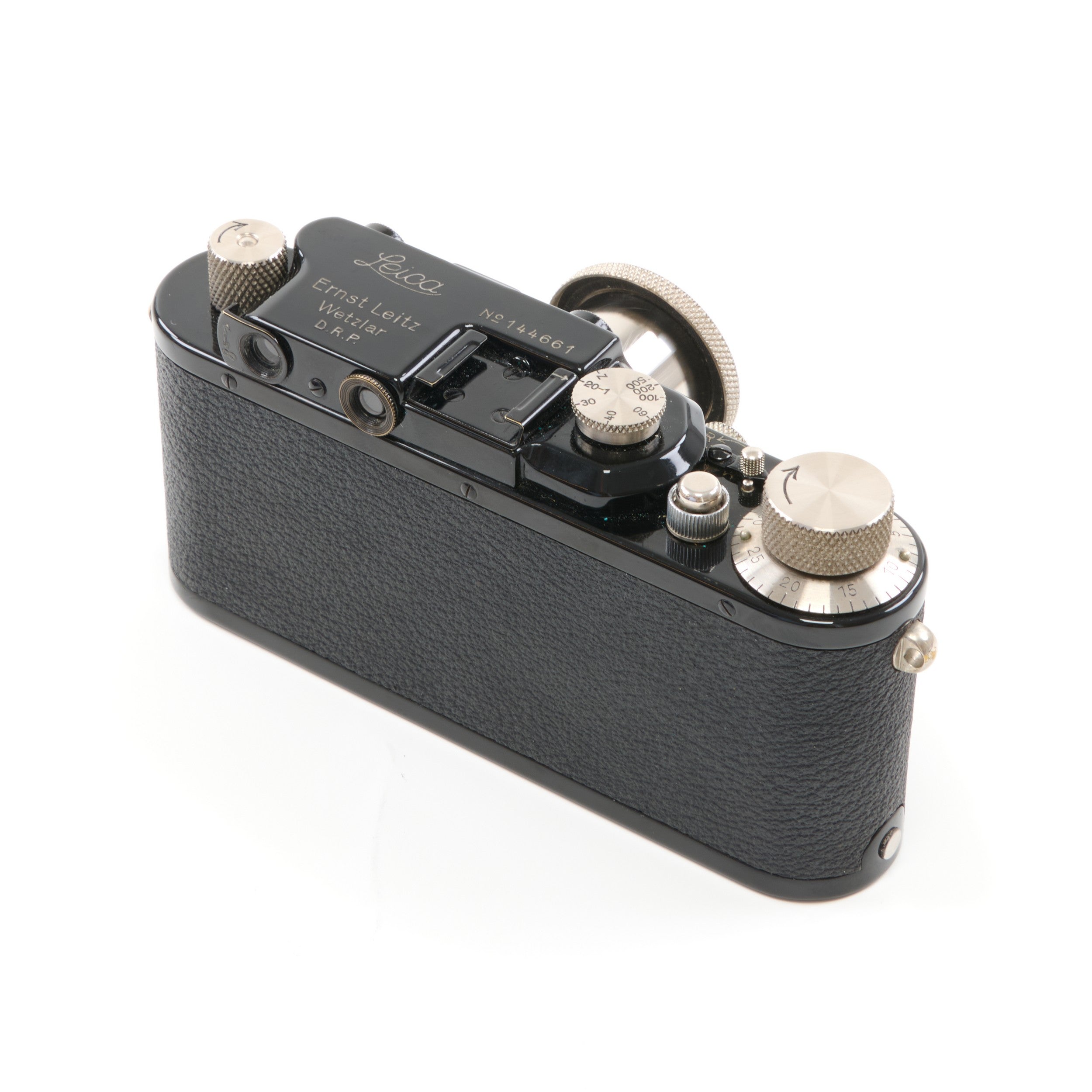 Leica III + Leitz 50mm f3.5 Elmar Set Zwart Nikkel