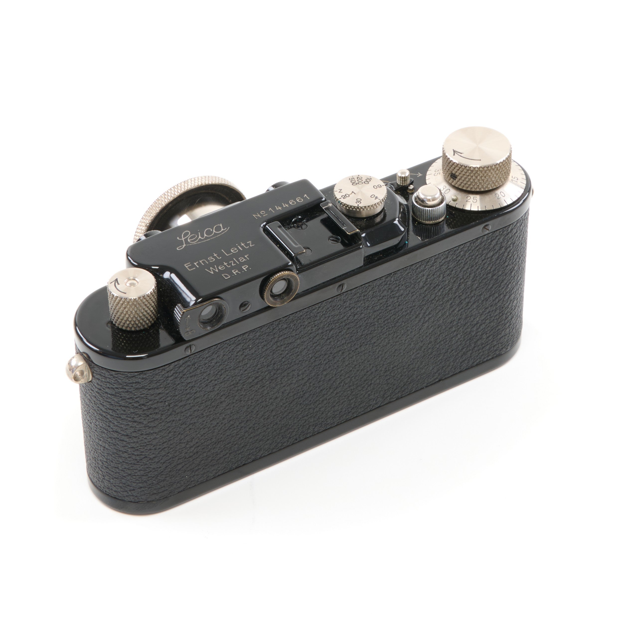 Leica III + Leitz 50mm f3.5 Elmar Set Zwart Nikkel