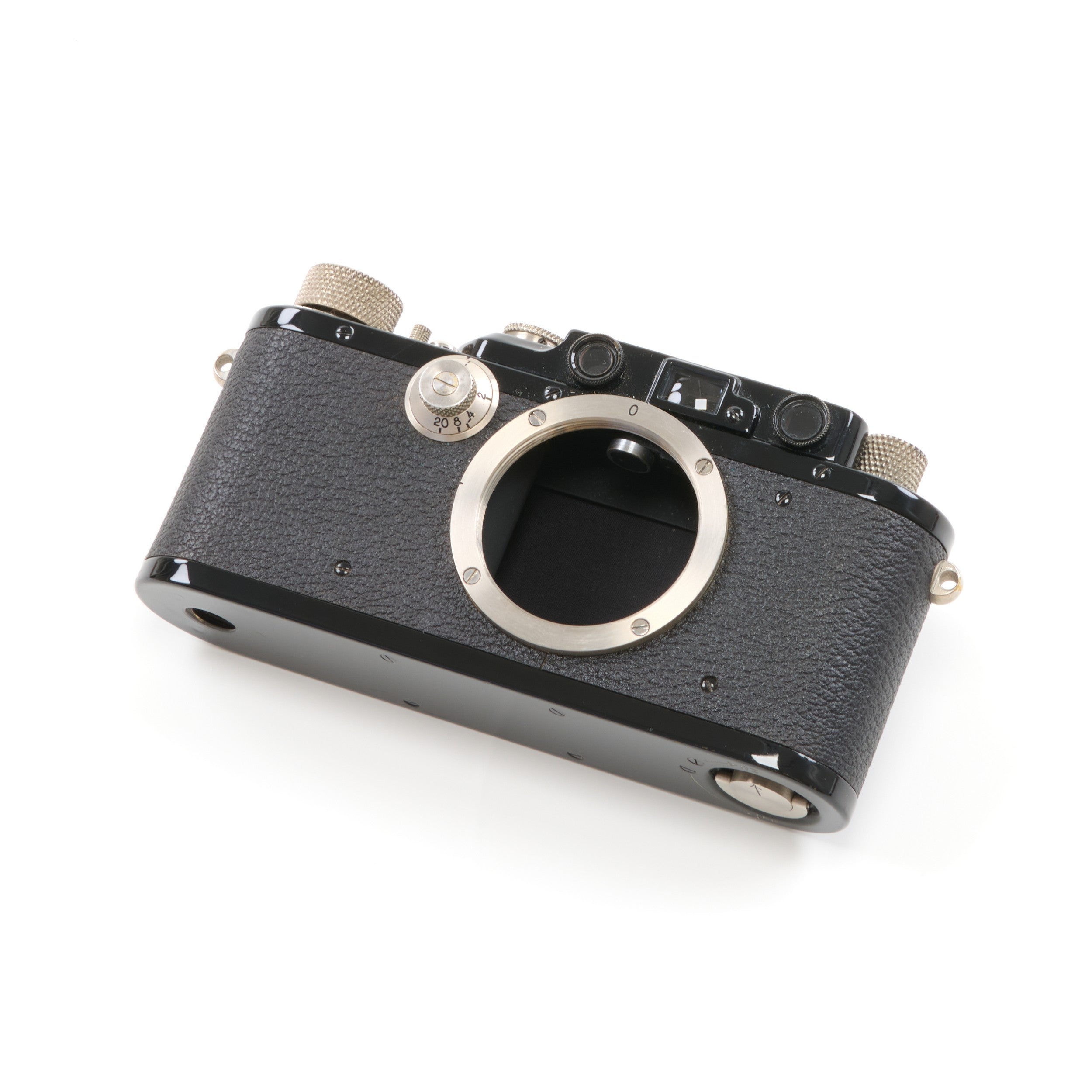 Leica III + Leitz 50mm f3.5 Elmar Set Zwart Nikkel