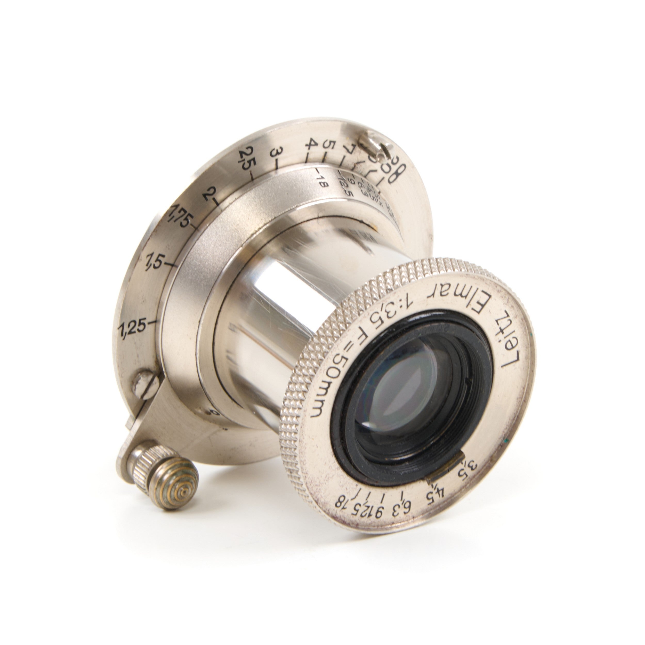 Leica III + Leitz 50mm f3.5 Elmar Set Zwart Nikkel