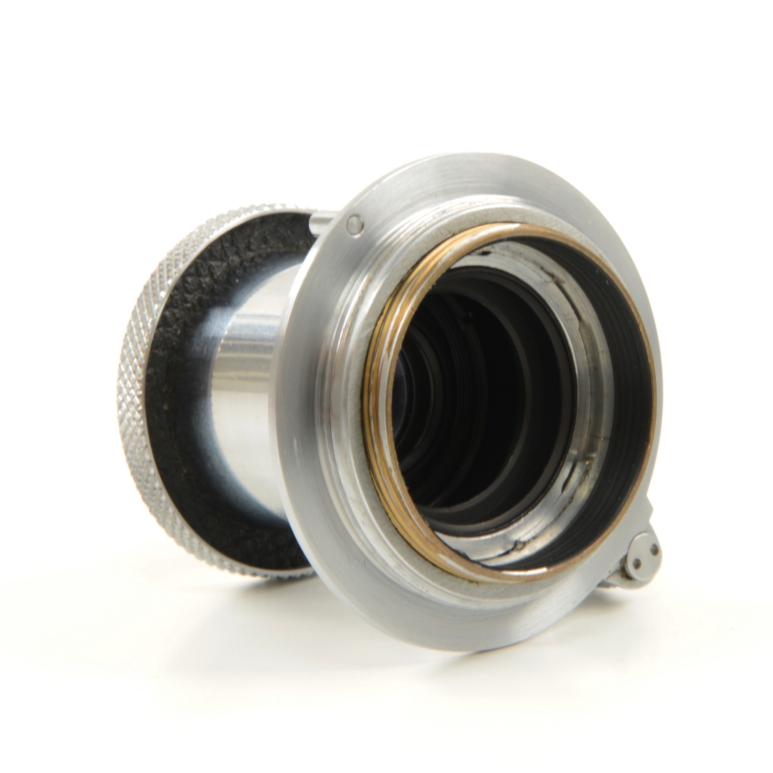 Leica IIIC Conversie IIIF + Leitz 50mm f3.5 Elmar + Doos Extreem Mooi Nummer!!!