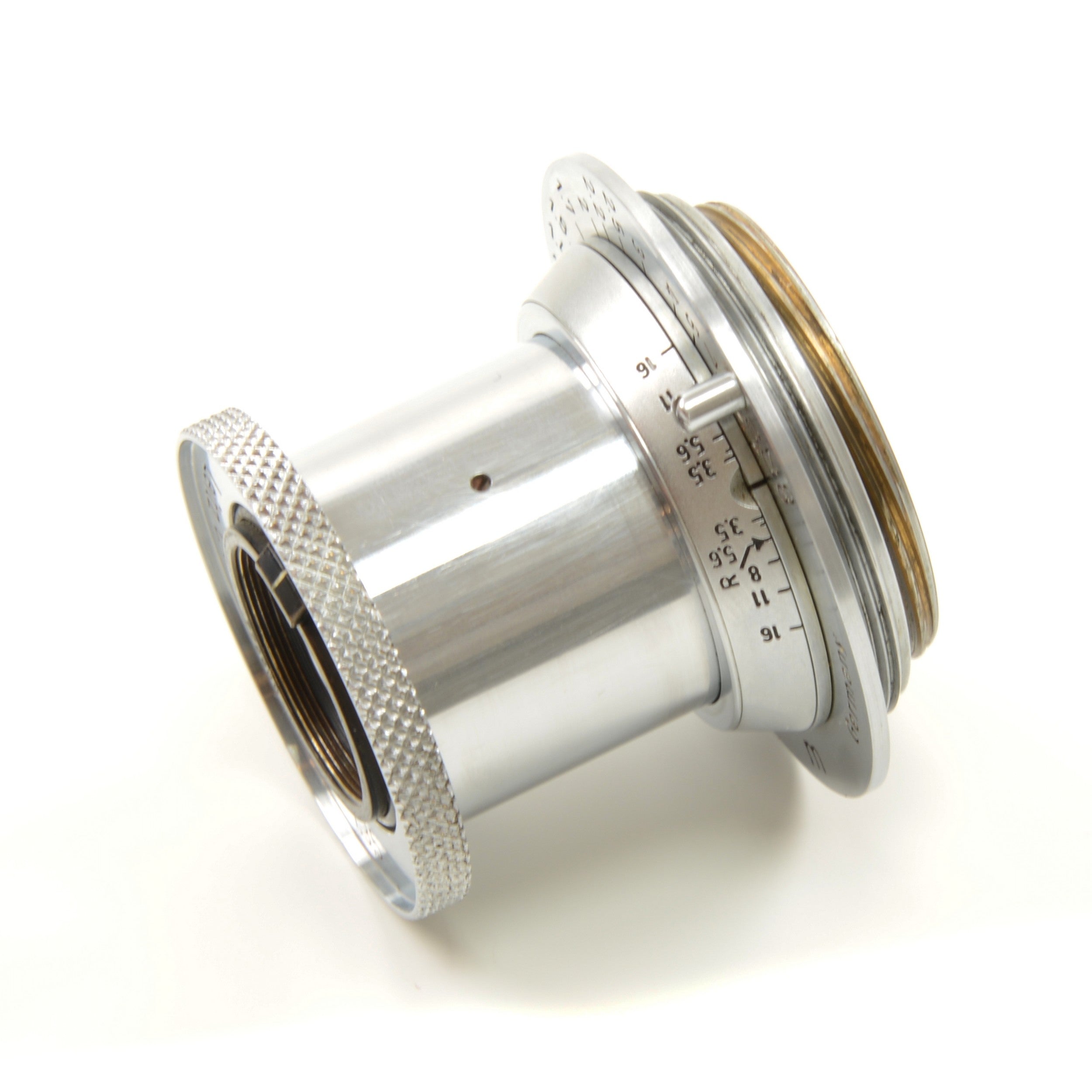 Leica IIIC Conversie IIIF + Leitz 50mm f3.5 Elmar + Doos Extreem Mooi Nummer!!!
