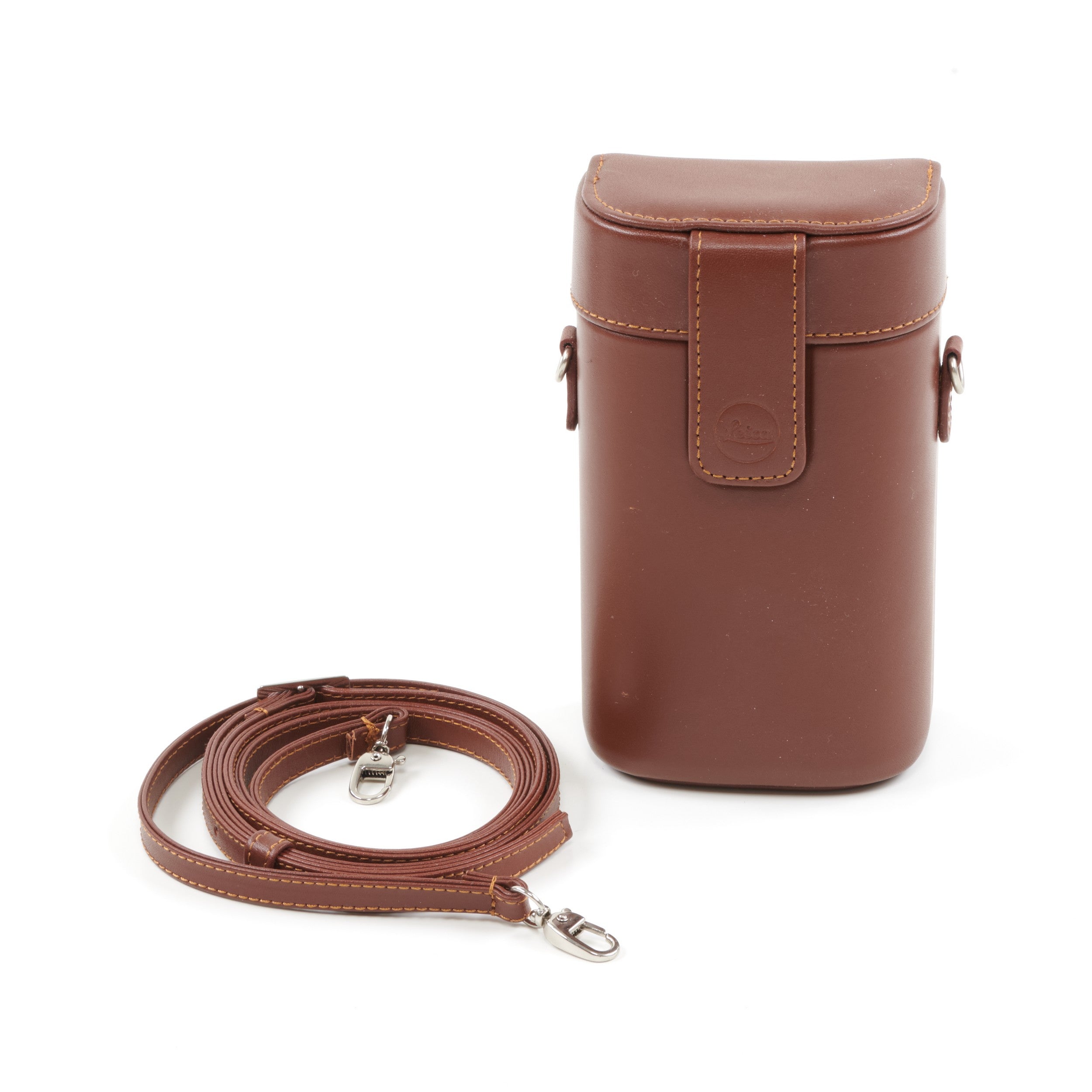 Leica Leren Tas Bruin Voor 10x25 Verrekijkers + Doos