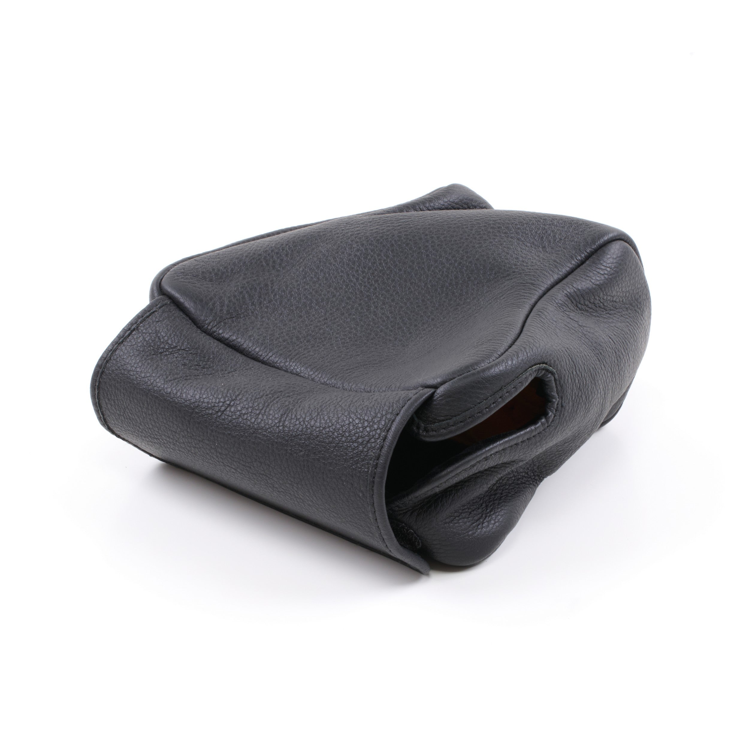 Leica Leather Pouch Long Front Black