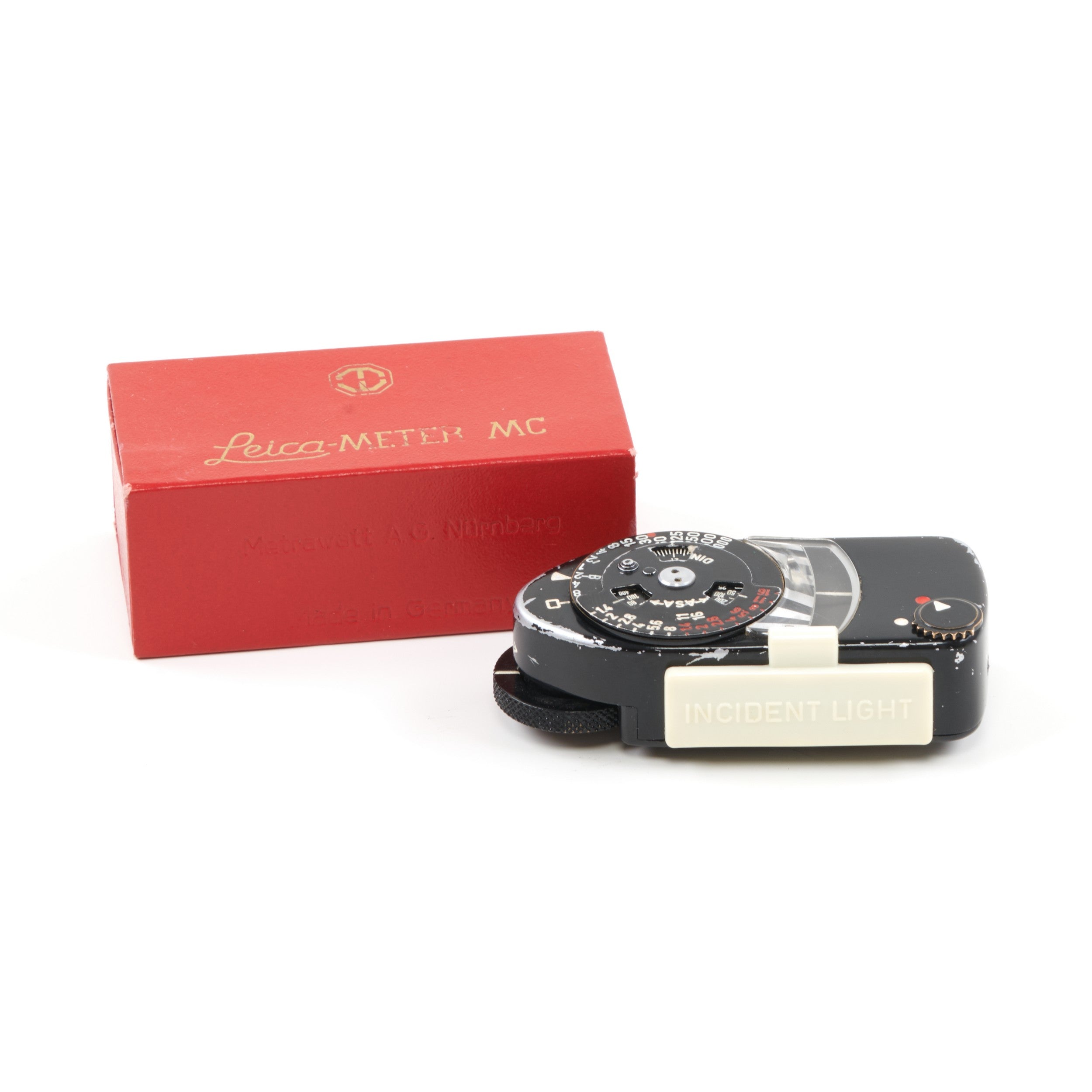 Leica Lichtmeter MC Black Paint + Doos