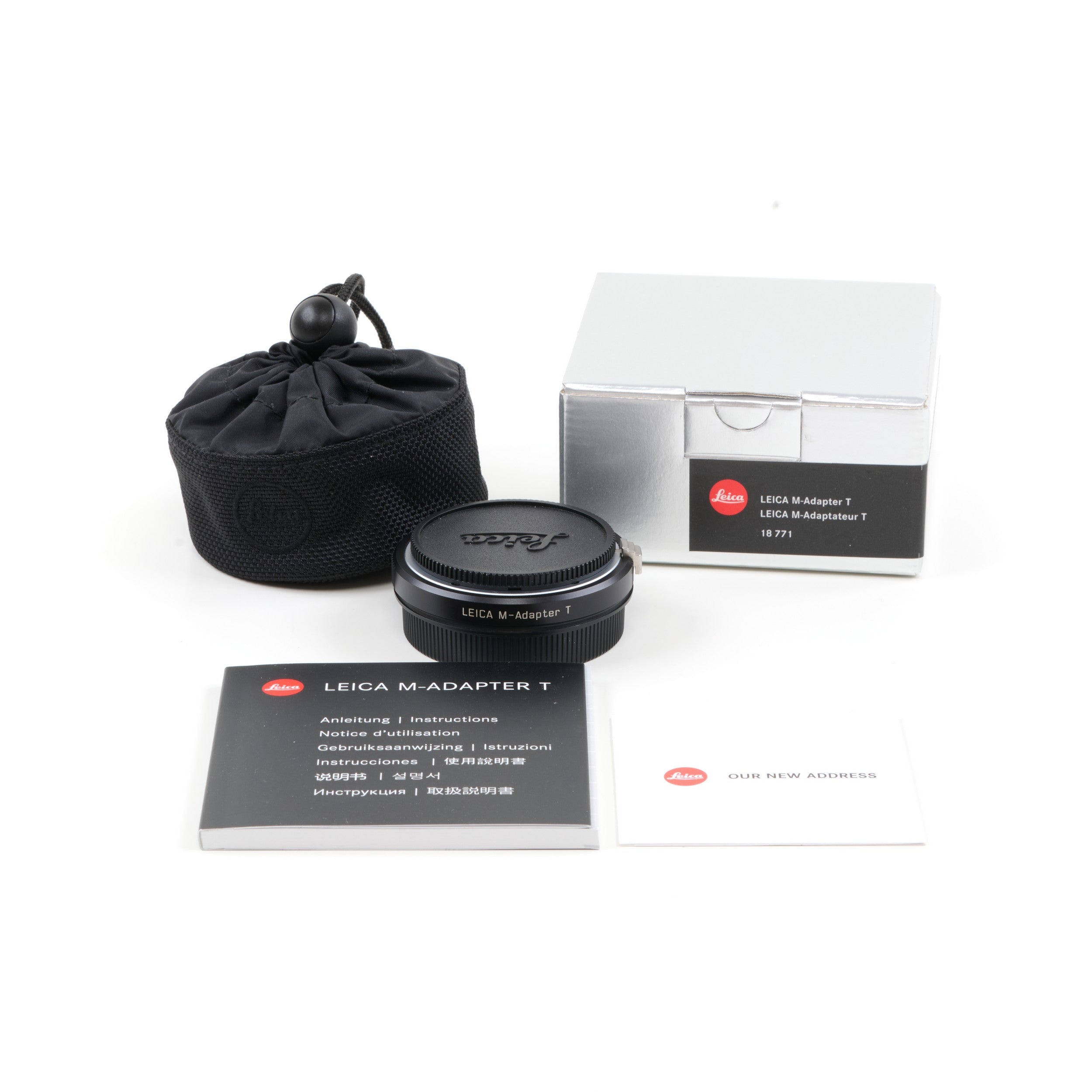 Leica M-Adapter T + Doos