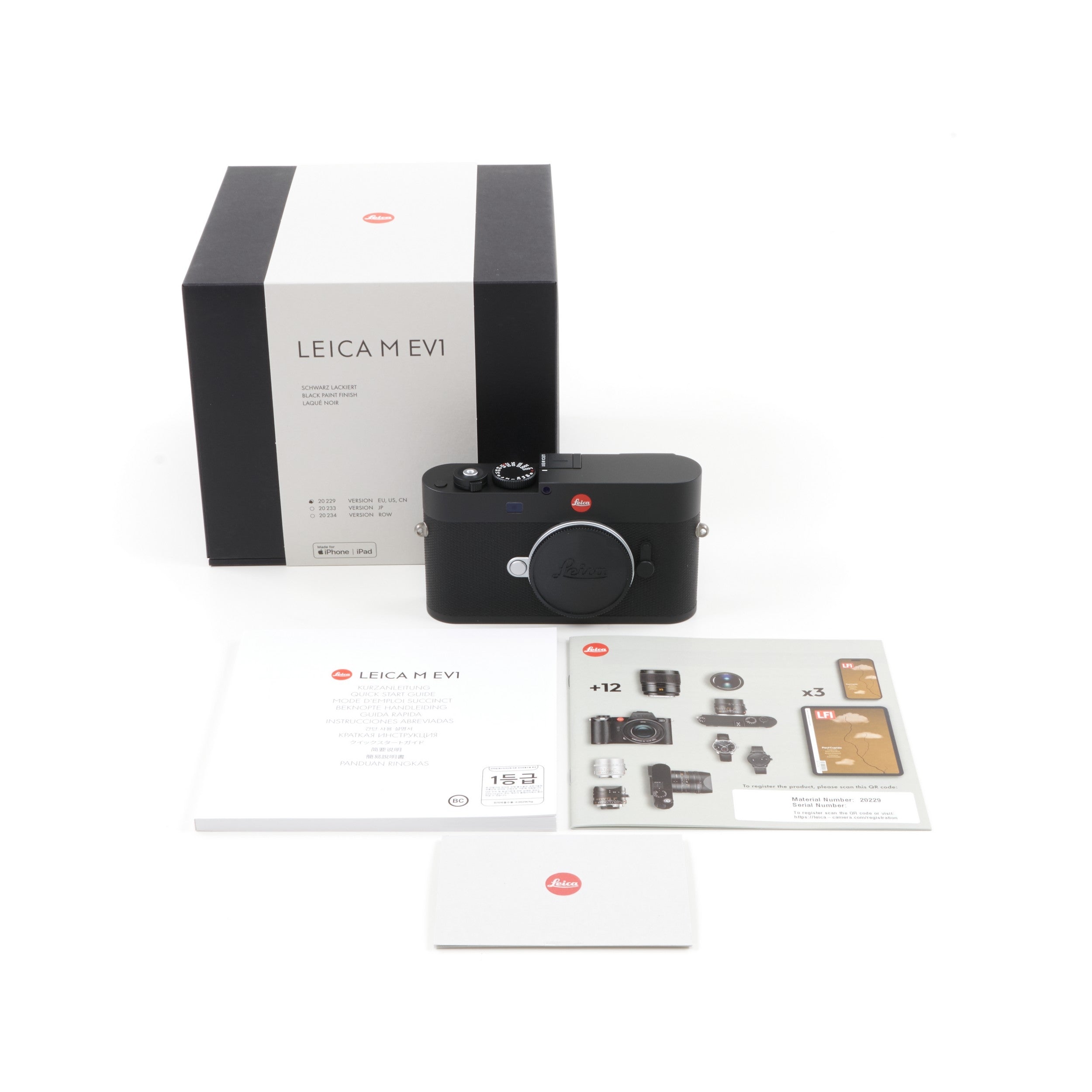 Leica M EV1 + Doos