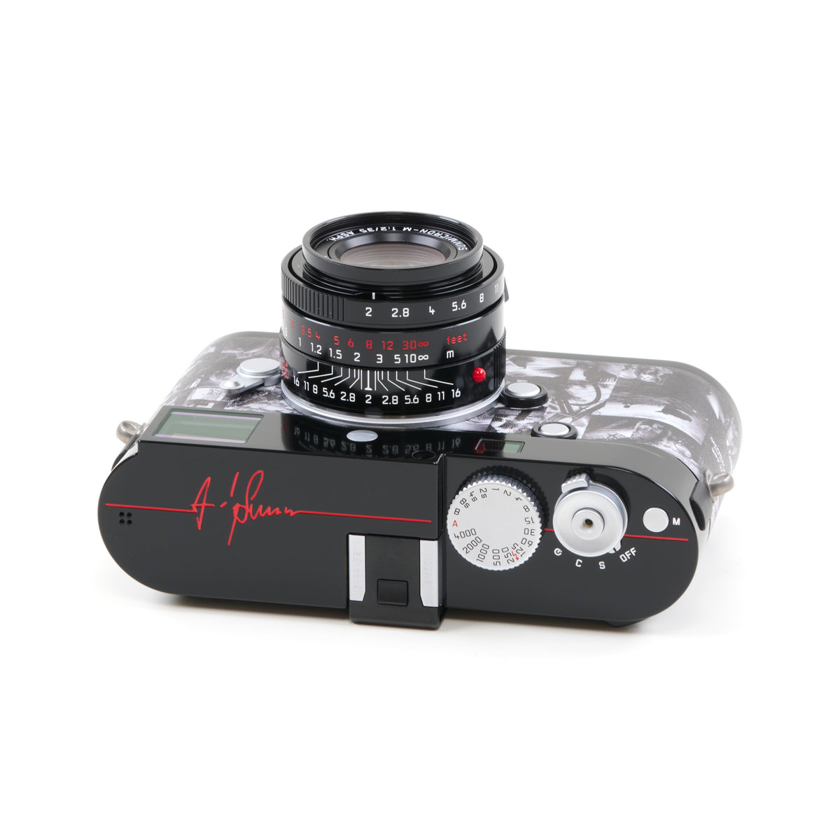 Leica M Monochrom "Signature" By Andy Summers + Doos