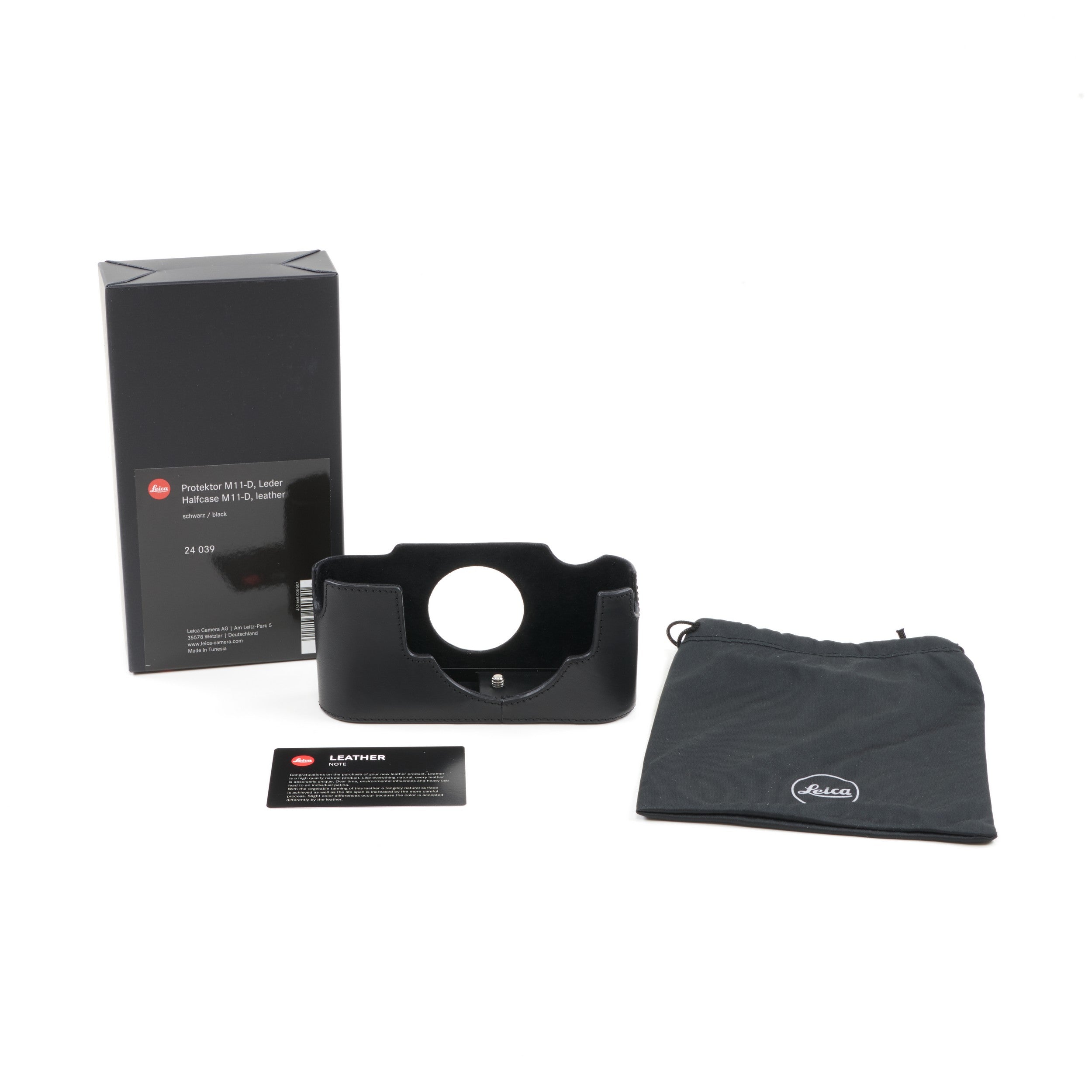 Leica Protector Halfcase M11-D Leer Zwart + Doos