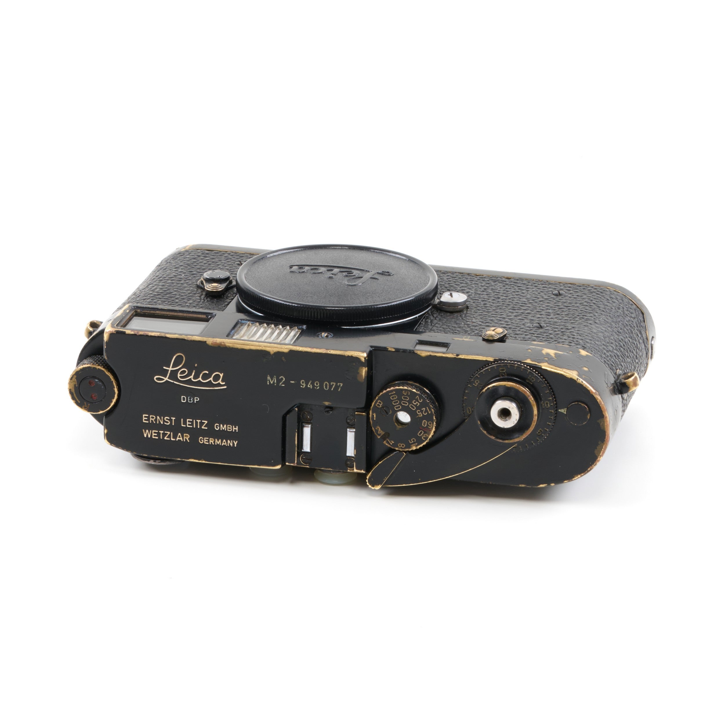 Leica M2 Black Paint 949XXX Eerste Batch Rewind Lever