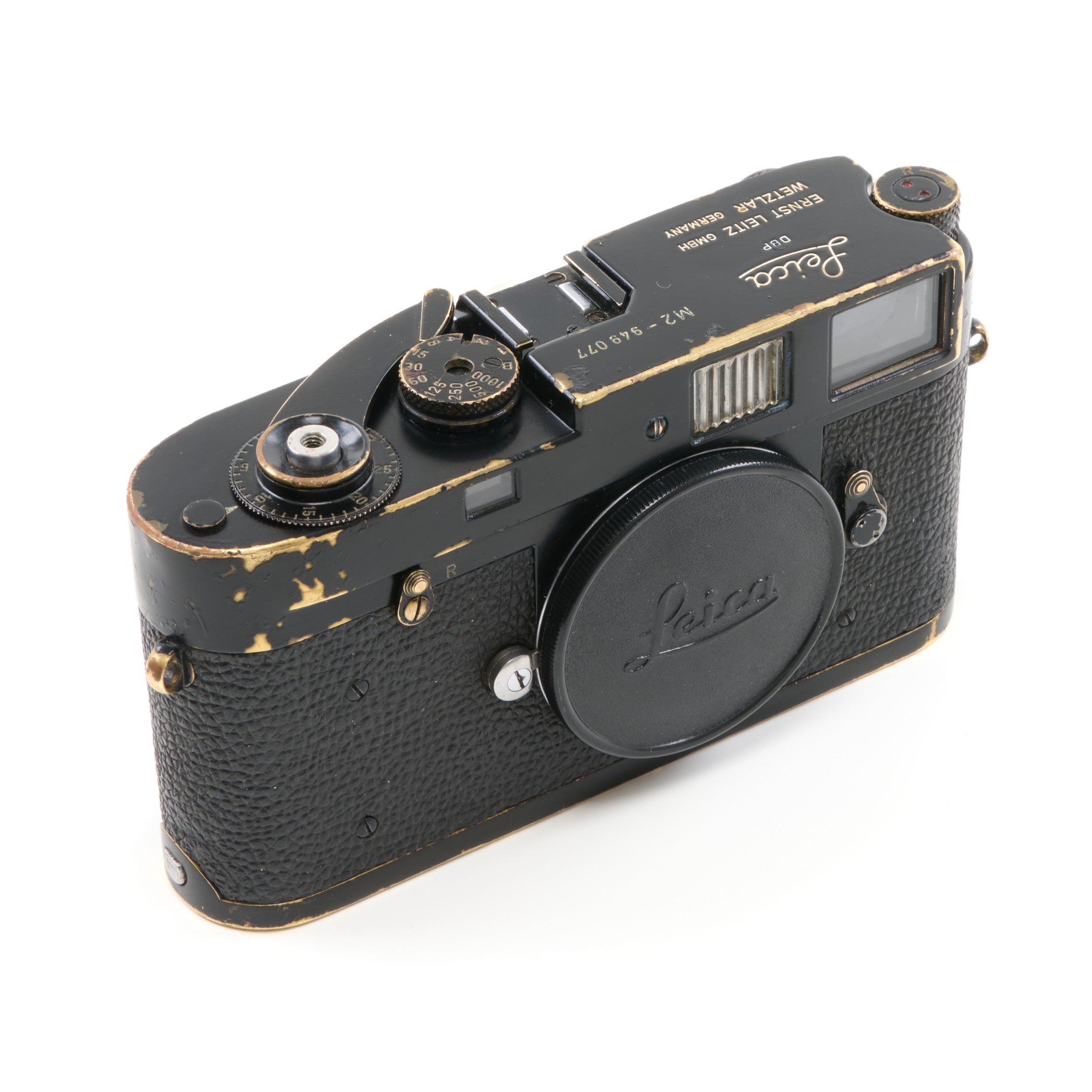 Leica M2 Black Paint 949XXX Eerste Batch Rewind Lever