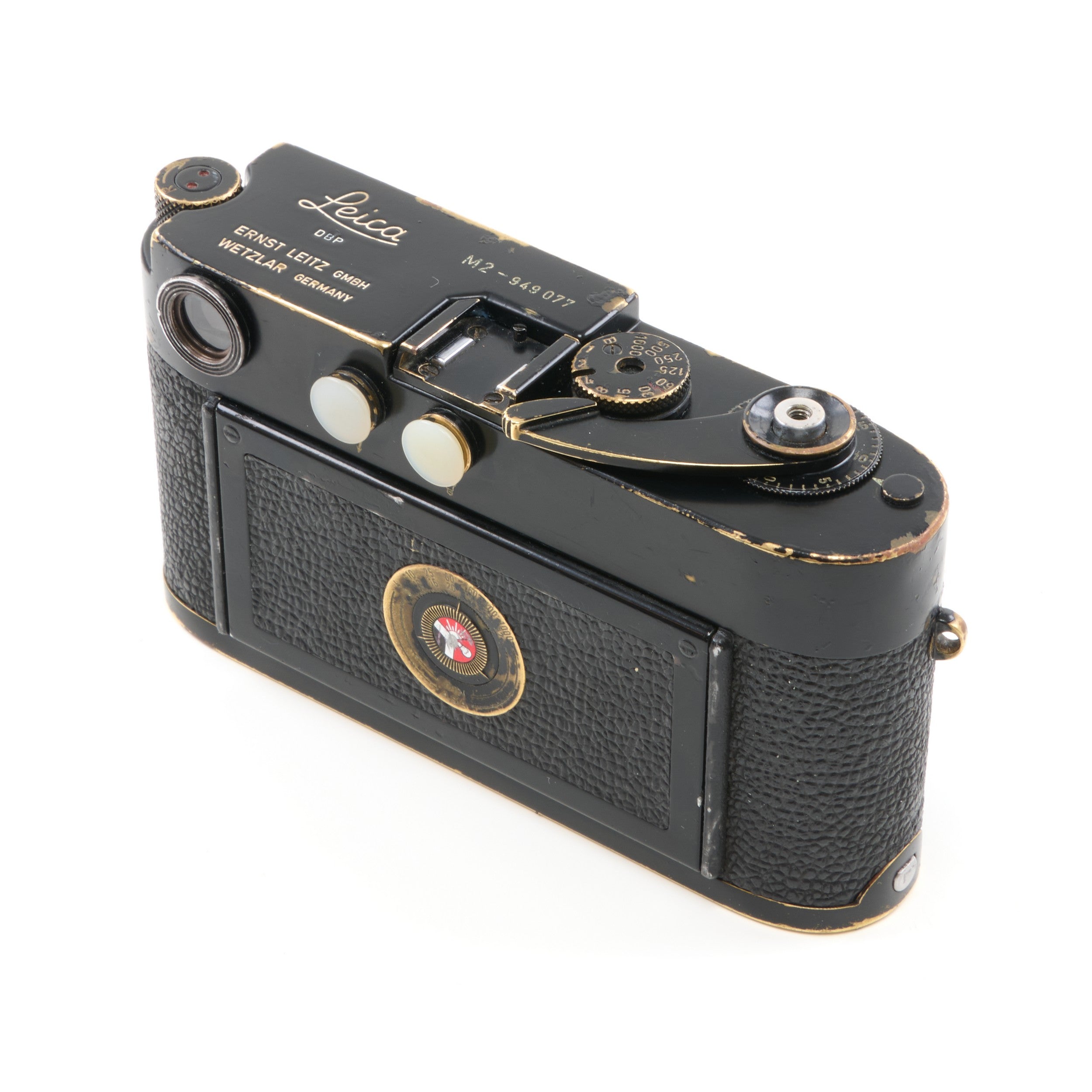 Leica M2 Black Paint 949XXX Eerste Batch Rewind Lever