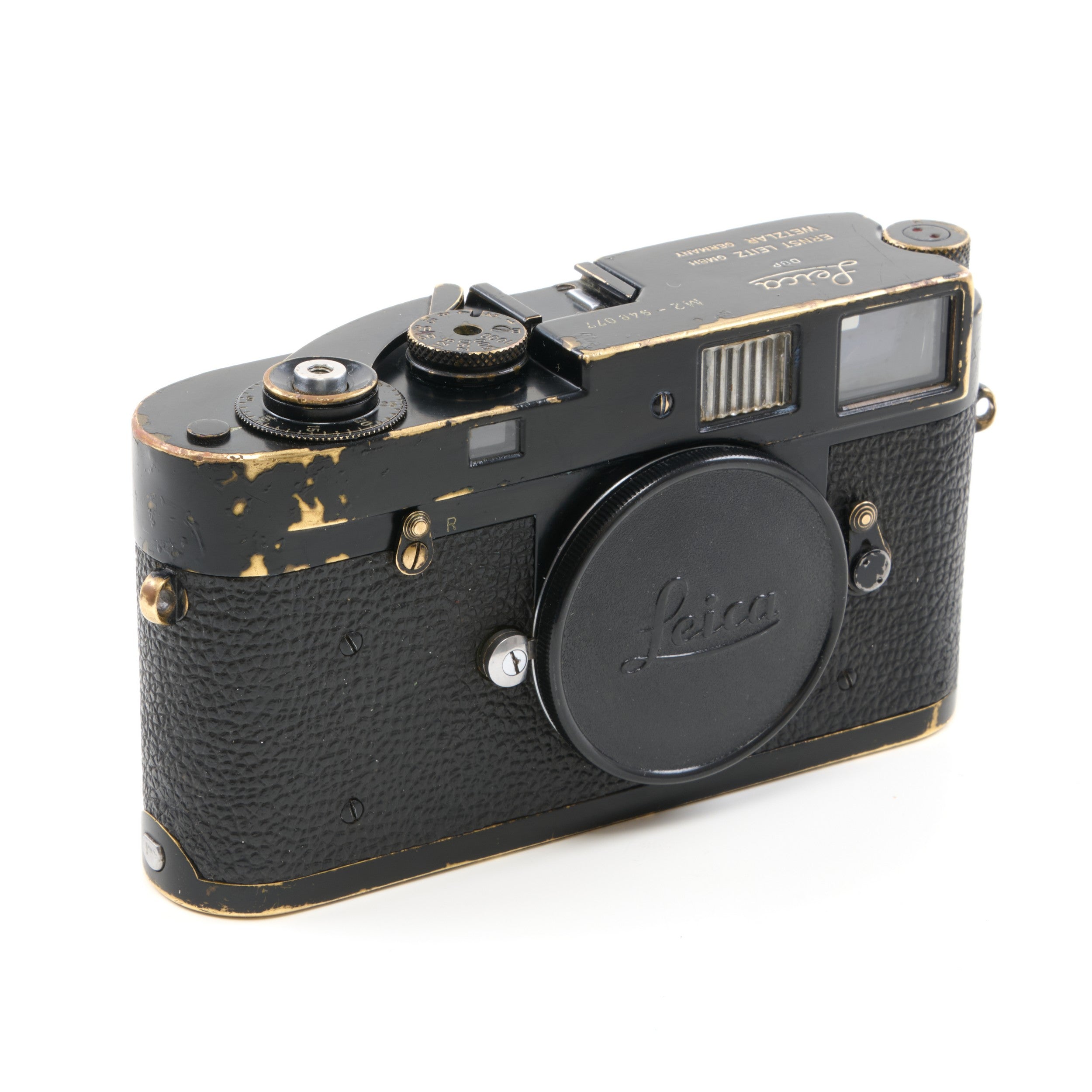 Leica M2 Black Paint 949XXX Eerste Batch Rewind Lever