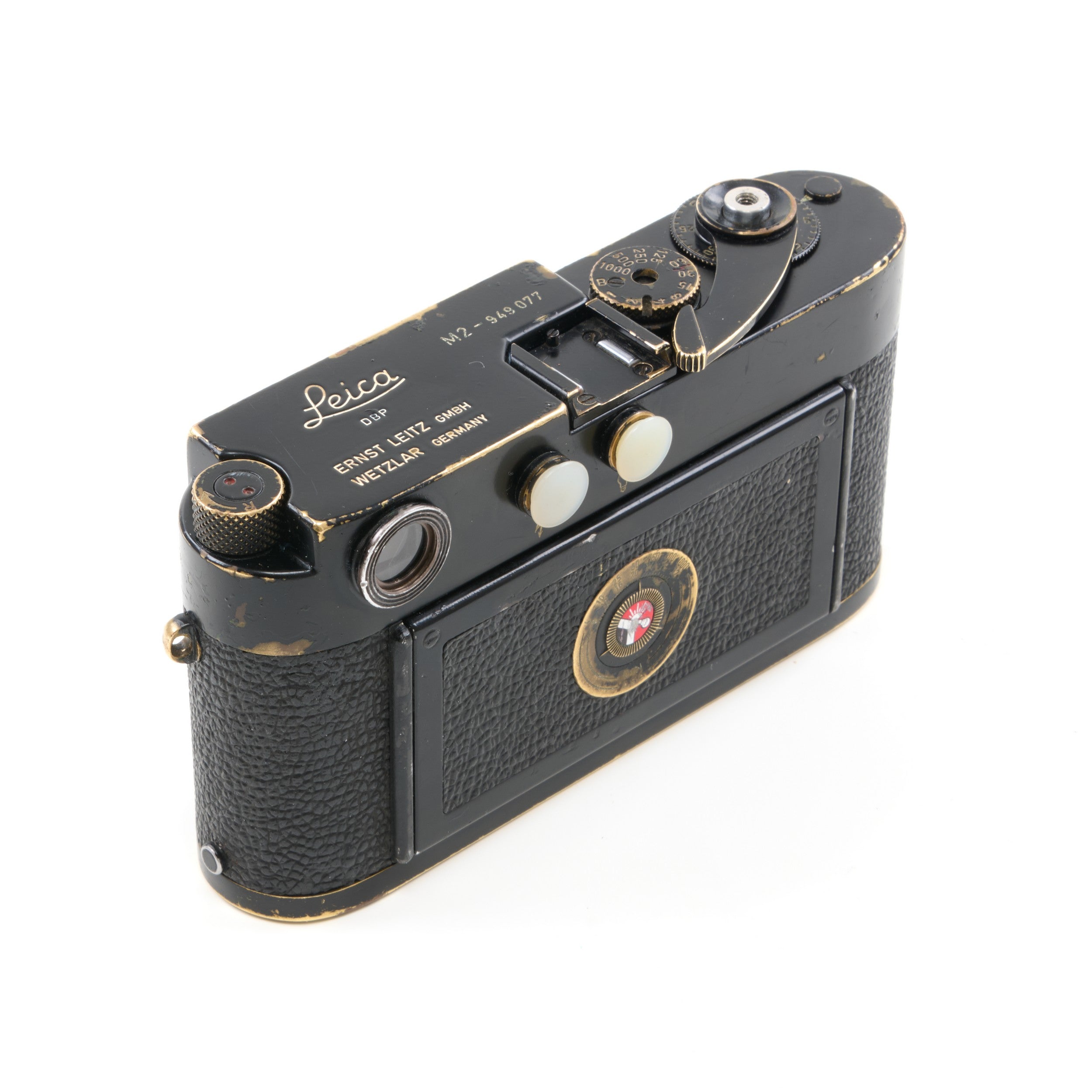 Leica M2 Black Paint 949XXX Eerste Batch Rewind Lever